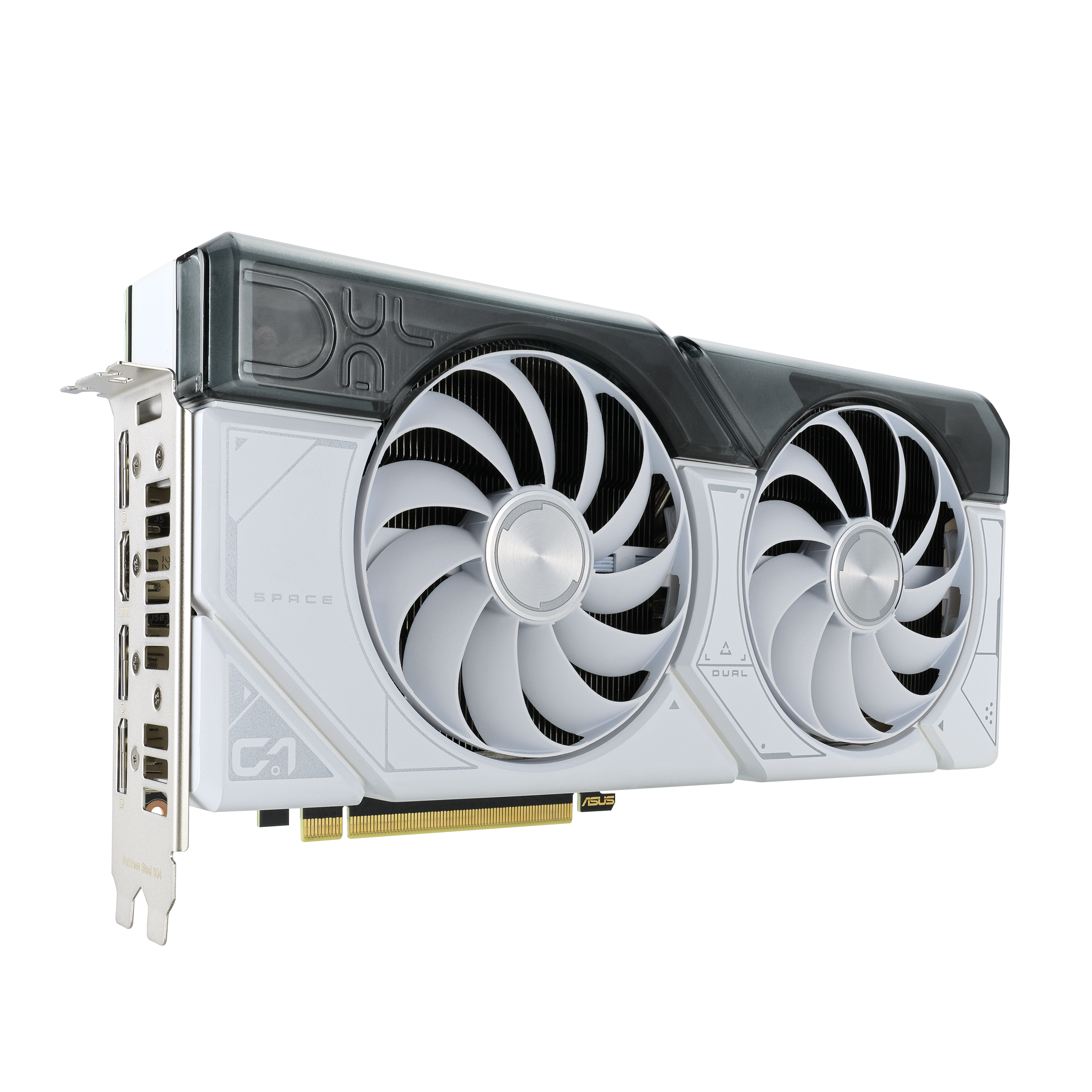 ASUS DUAL GeForce RTX 4070 Super OC WHITE 12GB Grafikkarte