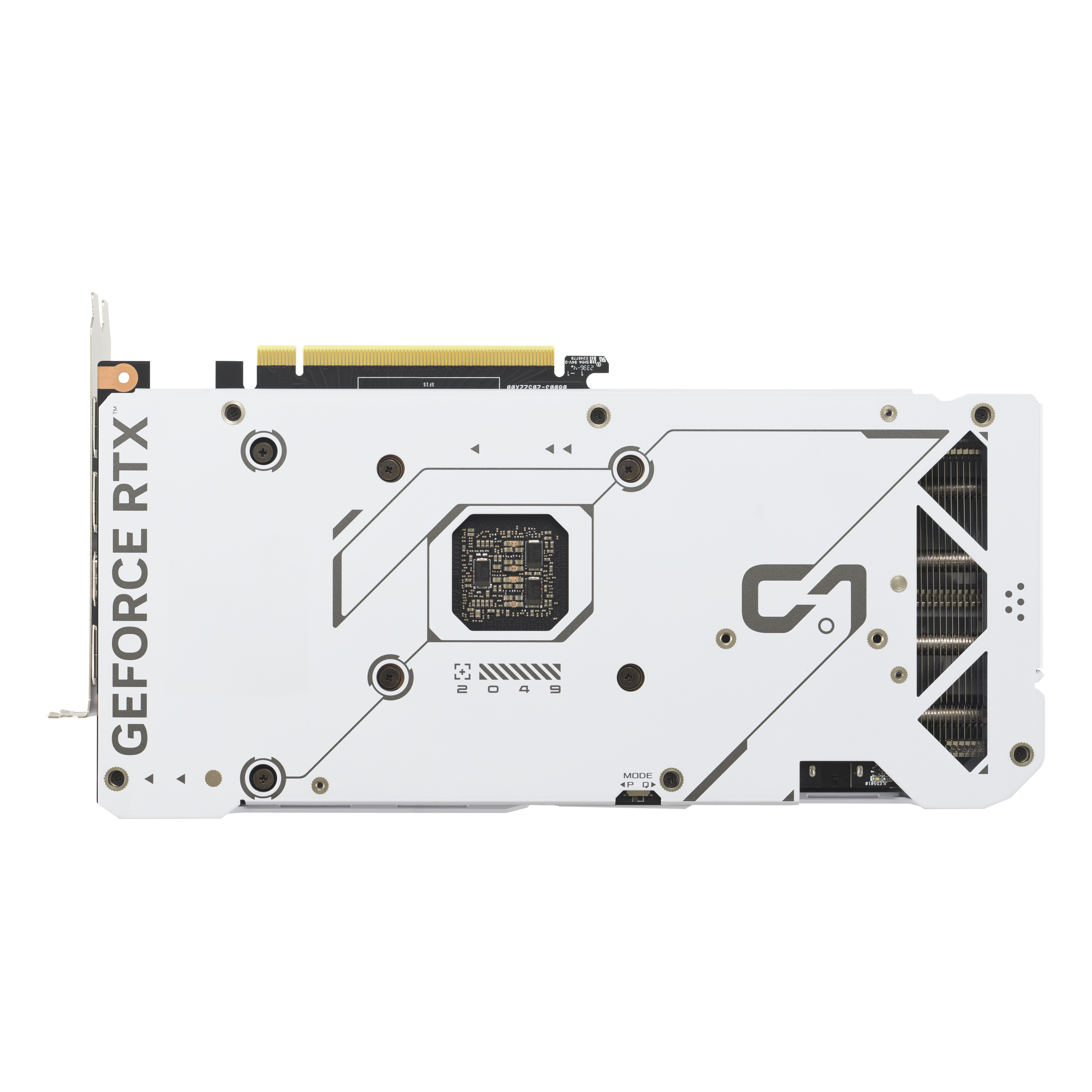 ASUS DUAL GeForce RTX 4070 Super OC WHITE 12GB Grafikkarte