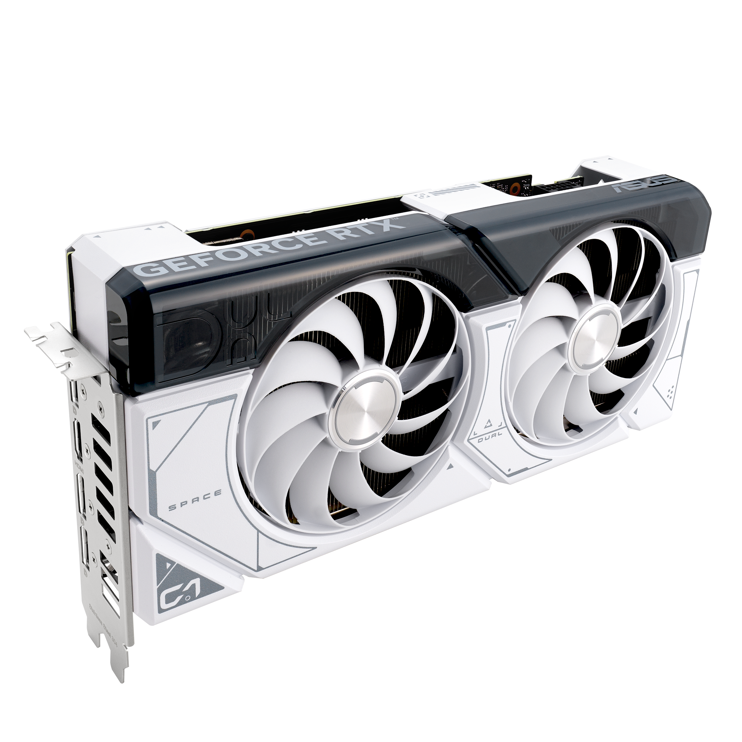 ASUS DUAL GeForce RTX 4070 Super OC WHITE 12GB Grafikkarte