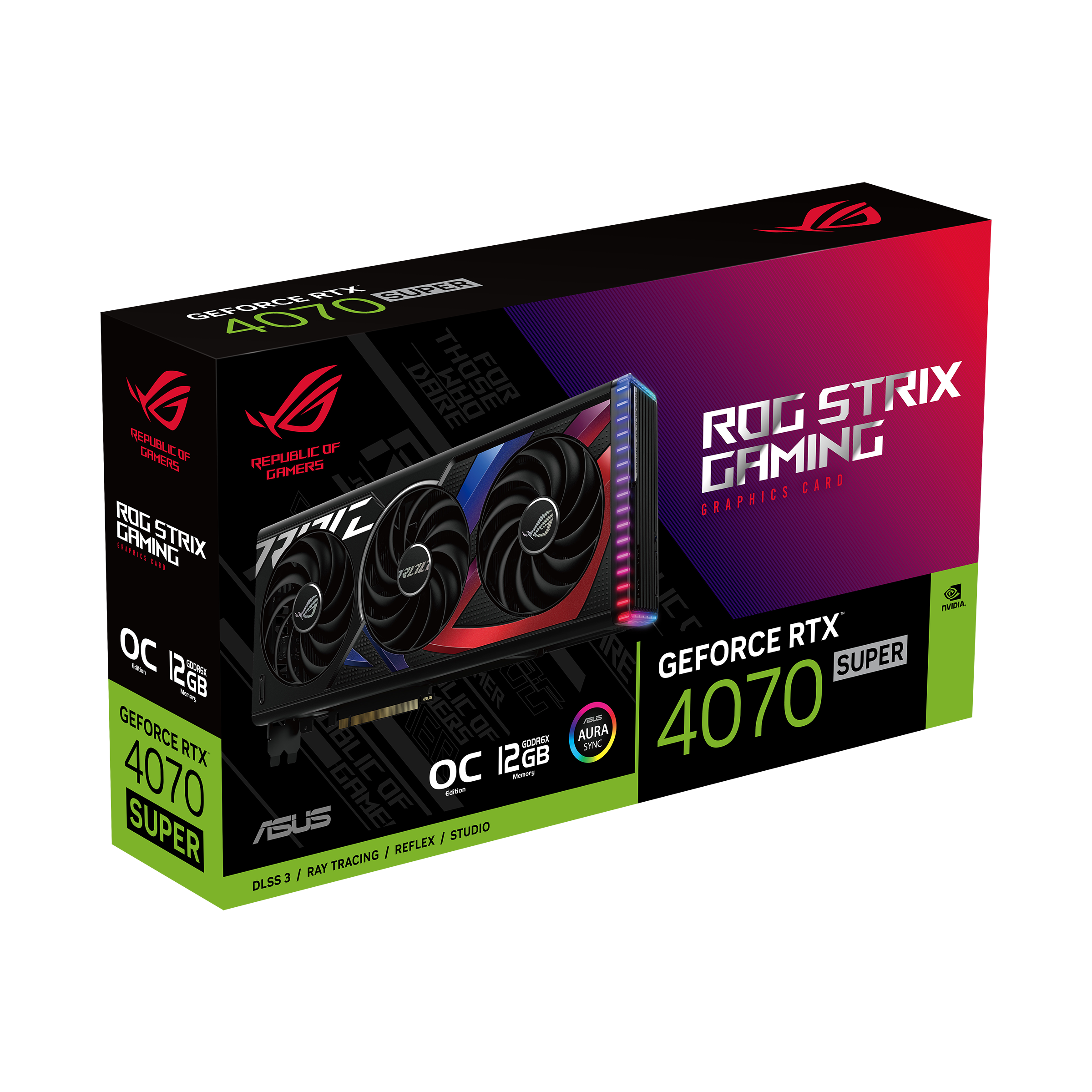 ASUS ROG STRIX GeForce RTX 4070 Super GAMING 12GB Grafikkarte