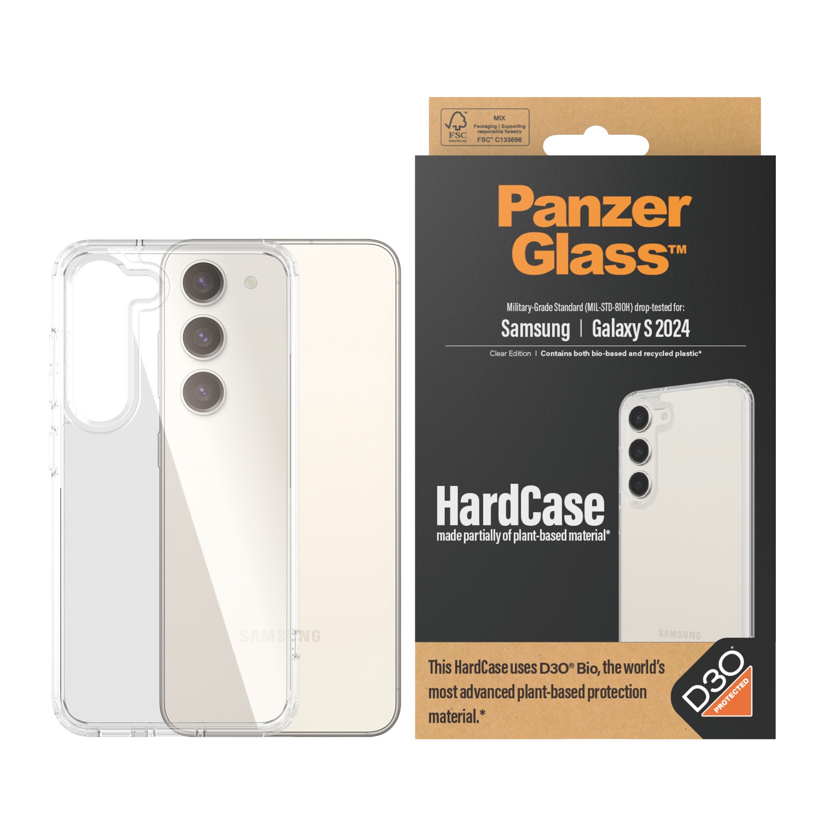 PanzerGlass® HardCase with D3O® Samsung Galaxy S24 Ultra