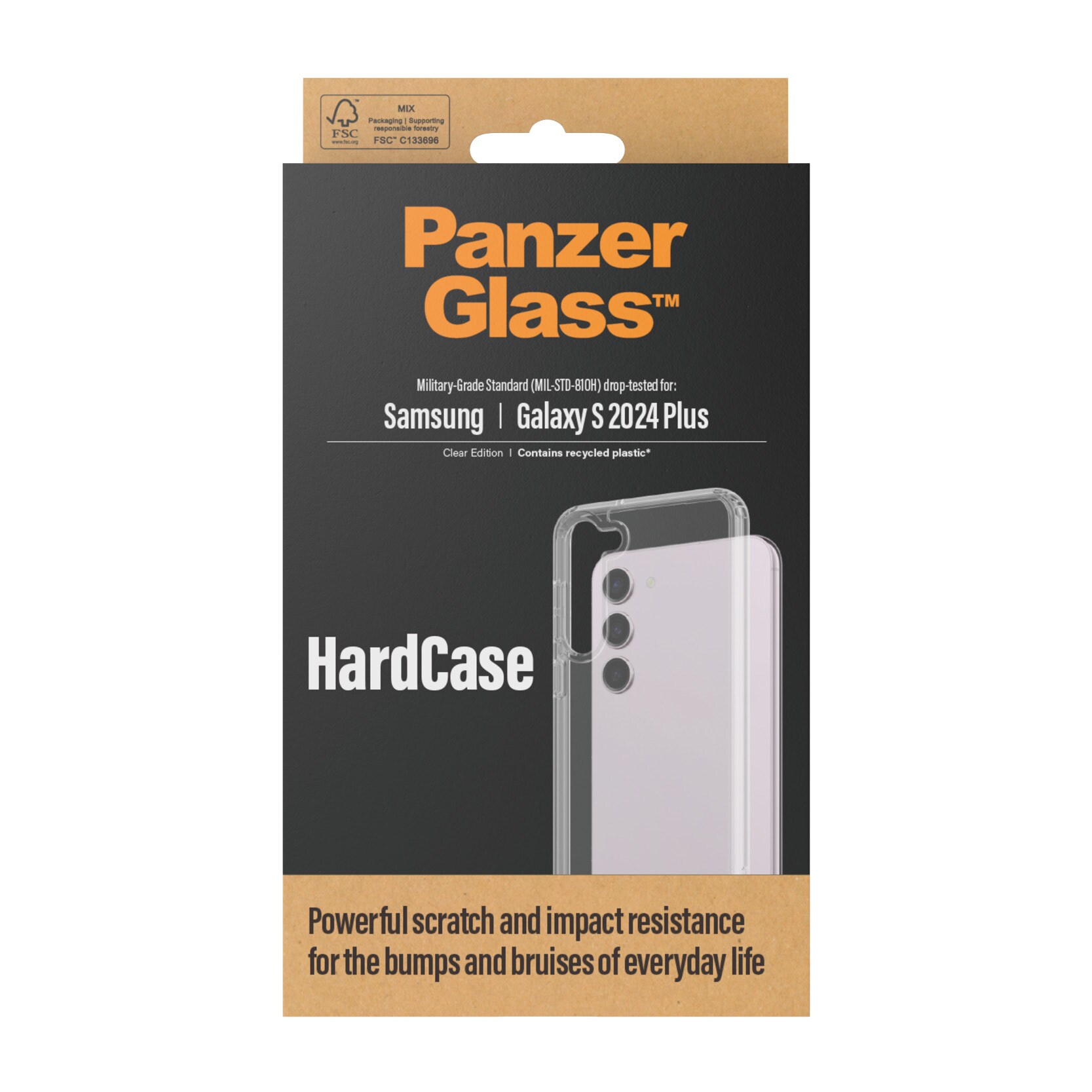 PanzerGlass Hardcase für Samsung Galaxy S24 Plus Transparent