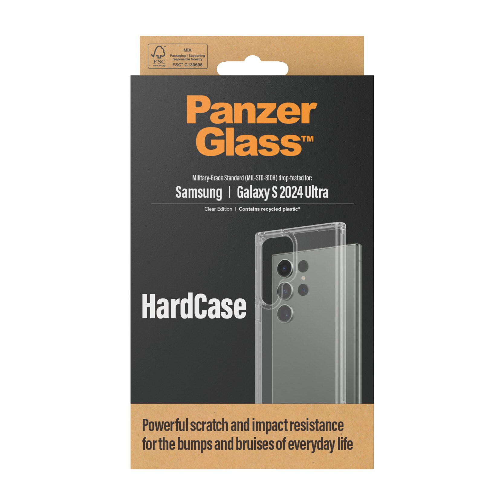 PanzerGlass Hardcase für Samsung Galaxy S24 Ultra Transparent