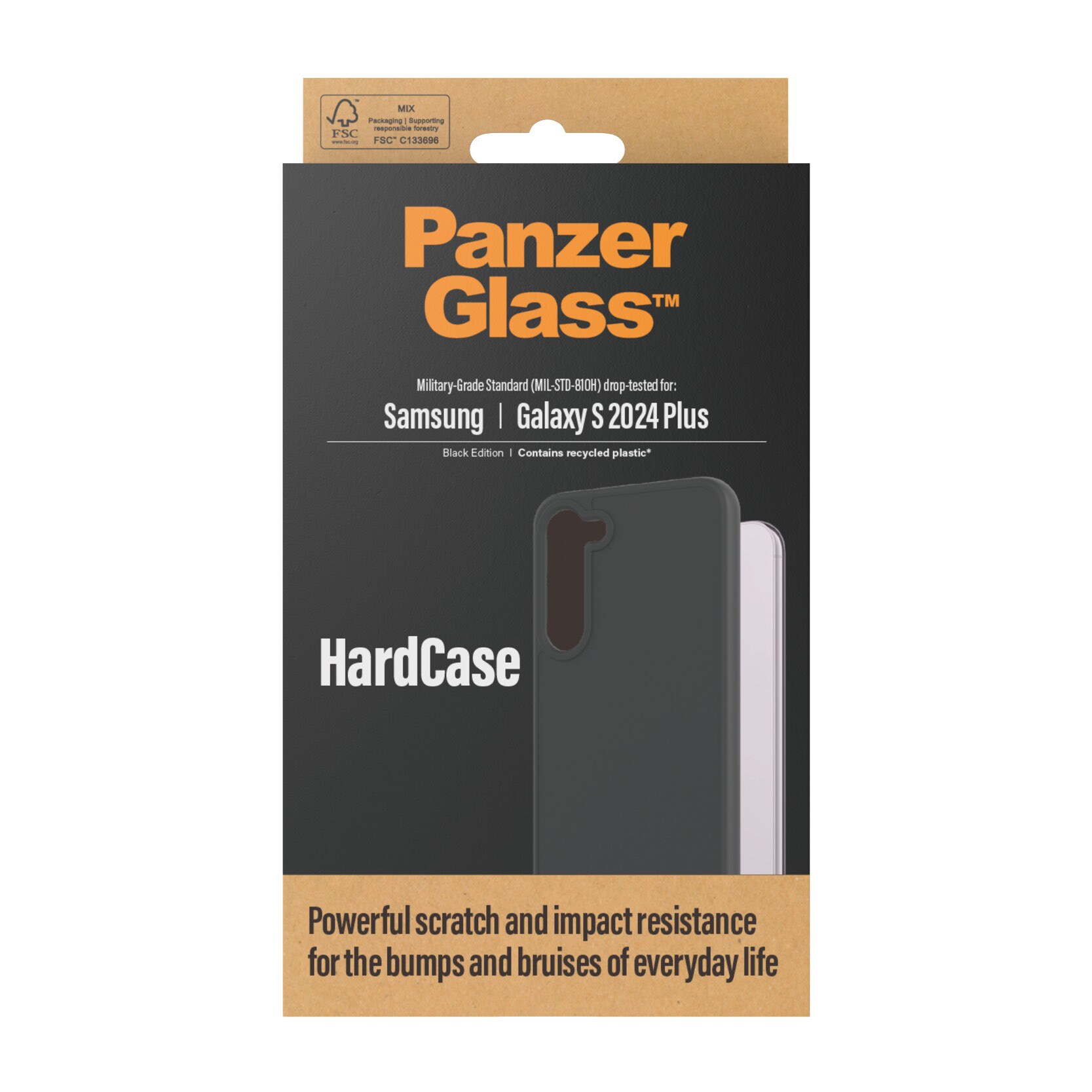 PanzerGlass Hardcase für Samsung Galaxy S24 Plus Schwarz