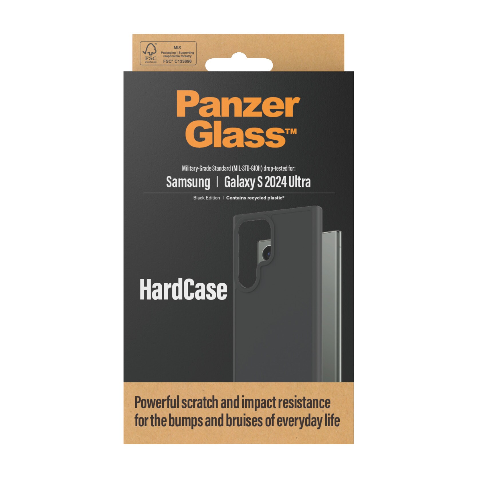 PanzerGlass Hardcase für Samsung Galaxy S24 Ultra Schwarz