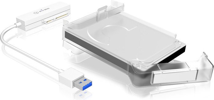 RaidSonic Icy Box IB-AC703-U3 USB3.0 mit UASP zu 2,5" SATA / SSD Adapter