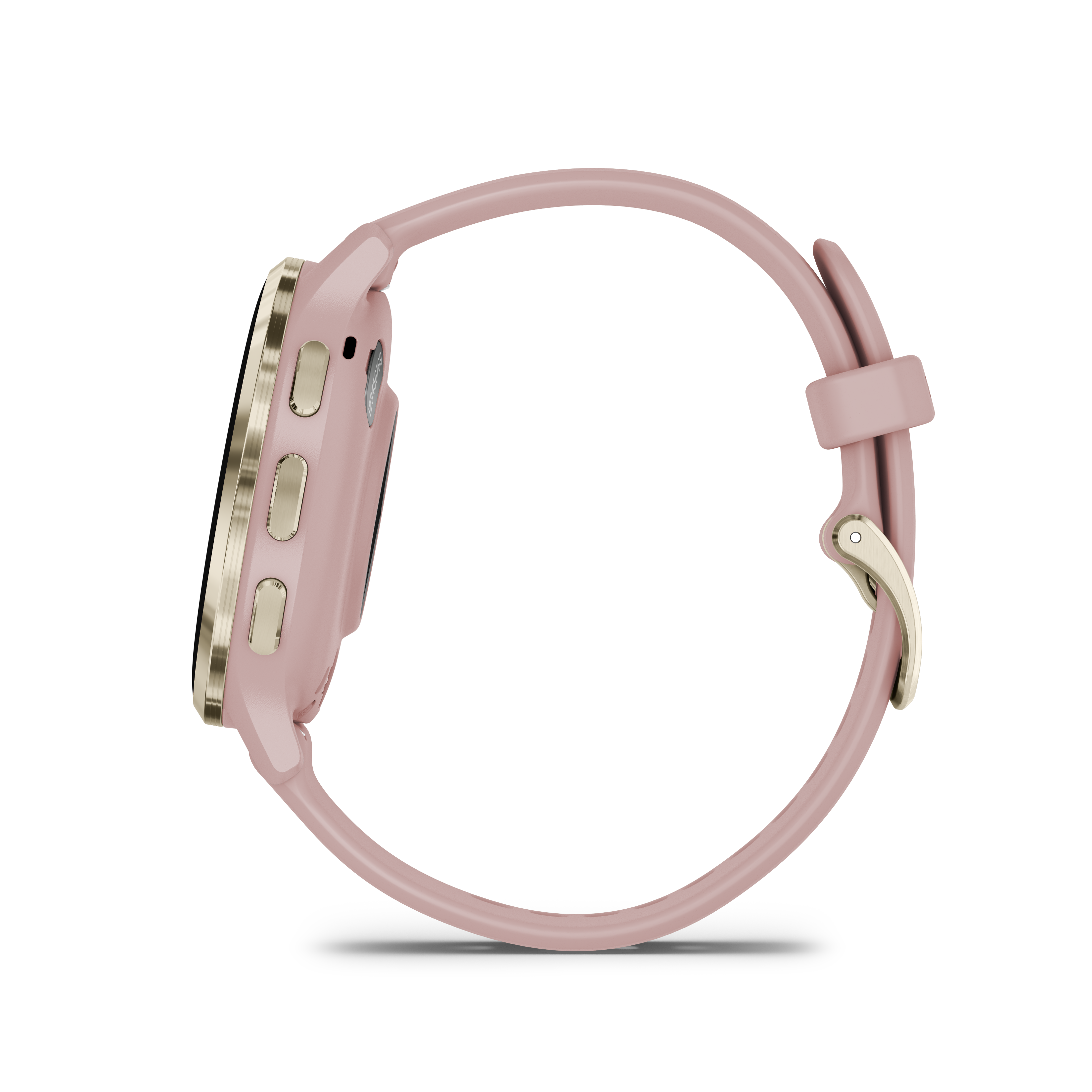 Garmin Venu® 3S Dust Rose/Softgold mit Schnellwechsel-Silikon-Armband