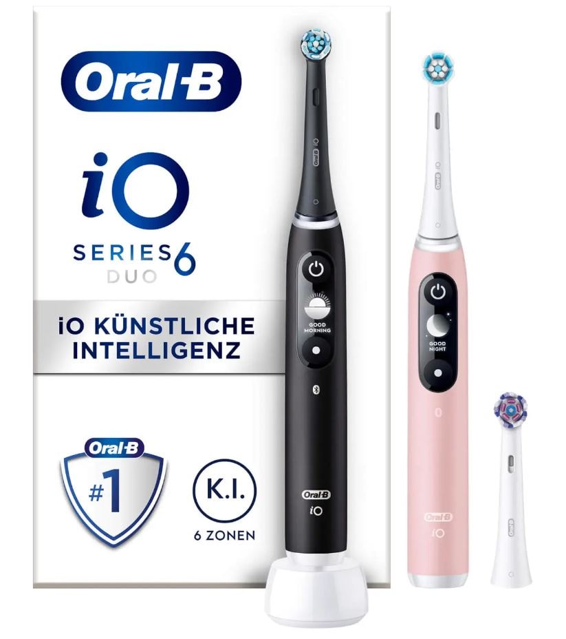 Oral-B iO Series 9N Elektrische Zahnbürste rose quarz