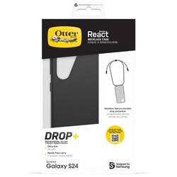 OtterBox React Necklace Case Samsung Galaxy S24 schwarz