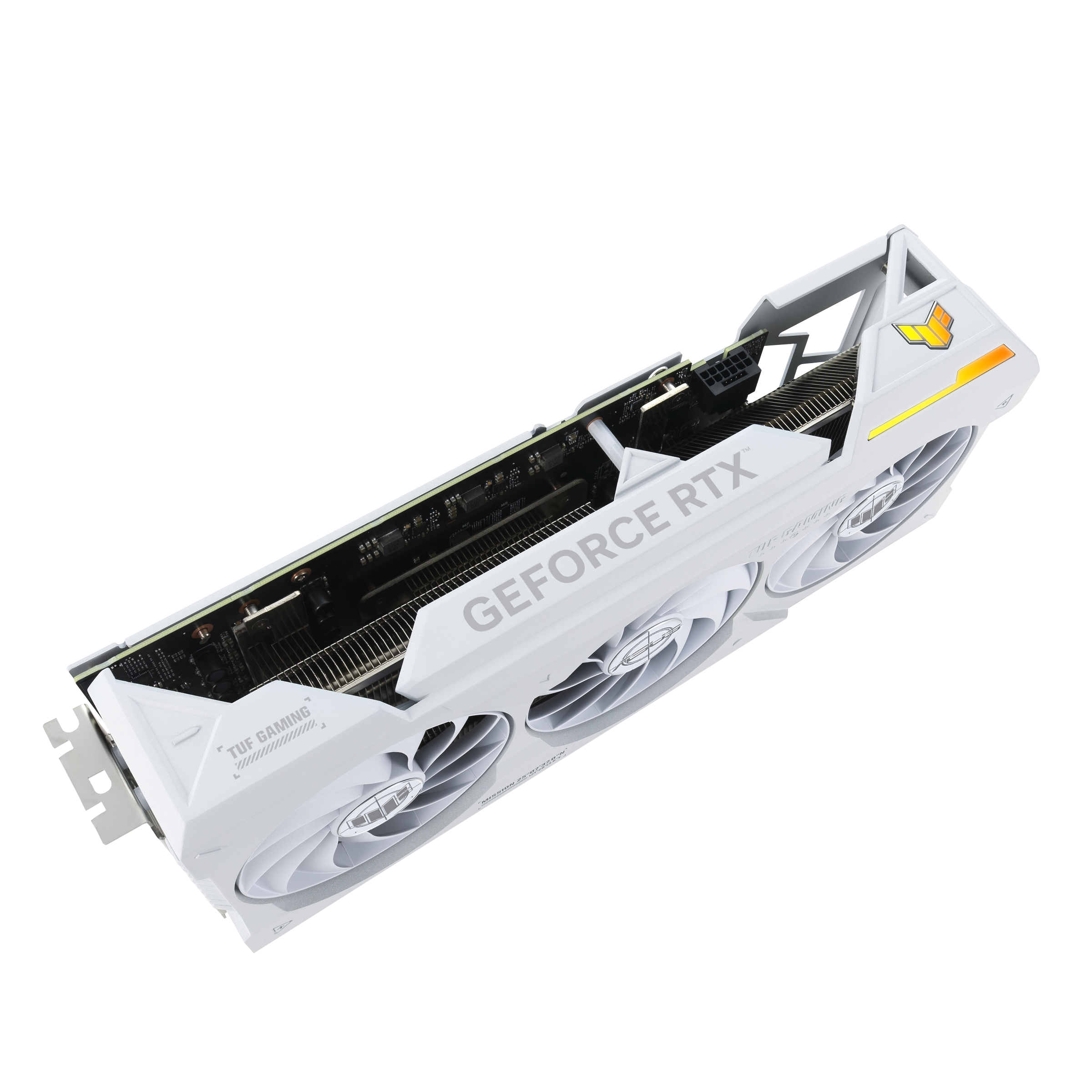 ASUS TUF GeForce RTX 4070Ti Super GAMING OC 16GB Grafikkarte White