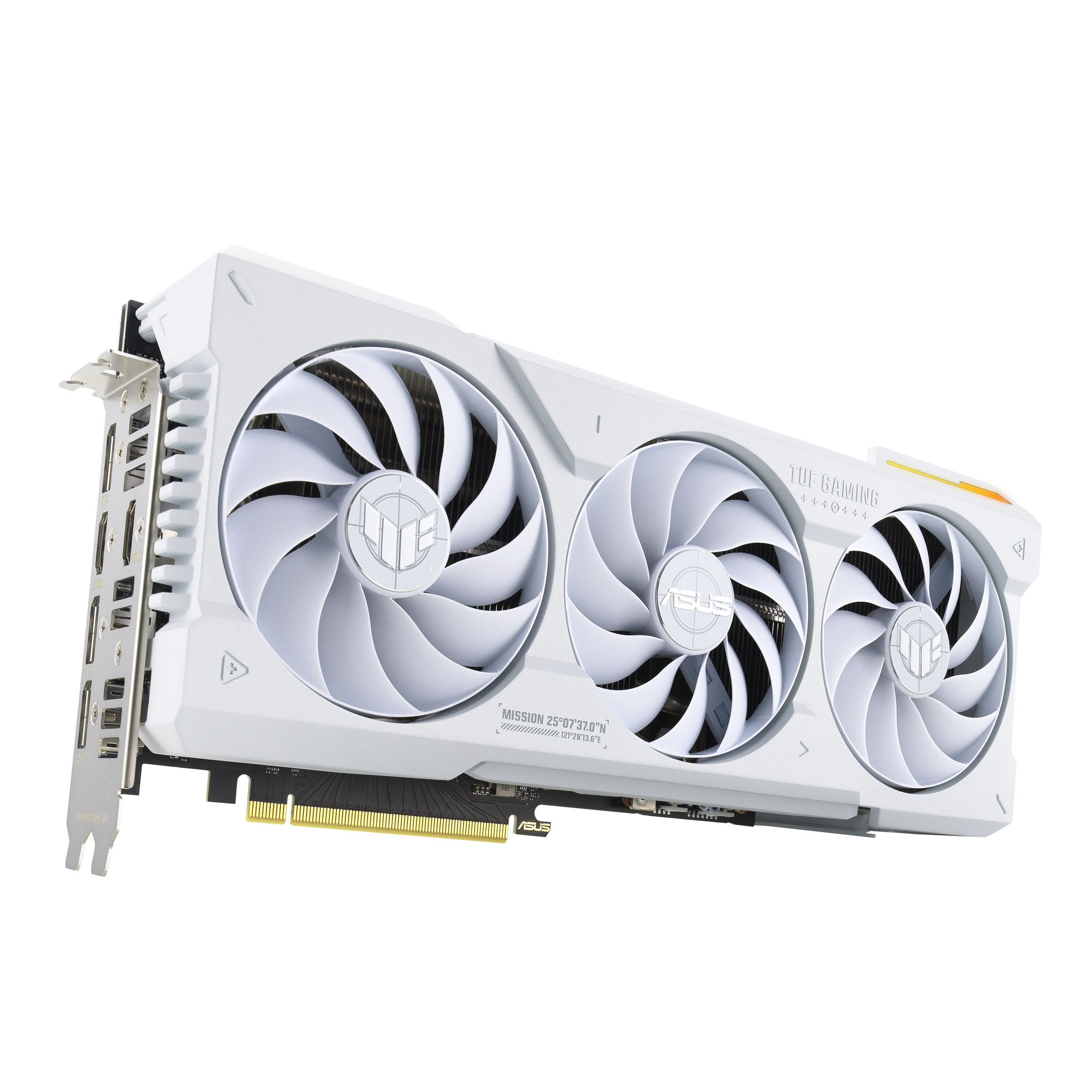 ASUS TUF GeForce RTX 4070Ti Super GAMING OC 16GB Grafikkarte White