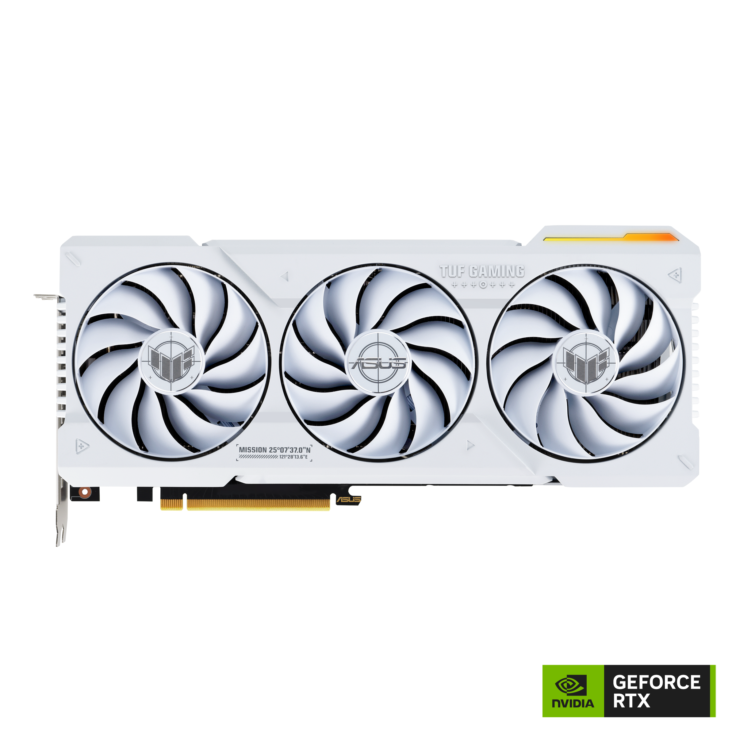 ASUS TUF GeForce RTX 4070Ti Super GAMING OC 16GB Grafikkarte White