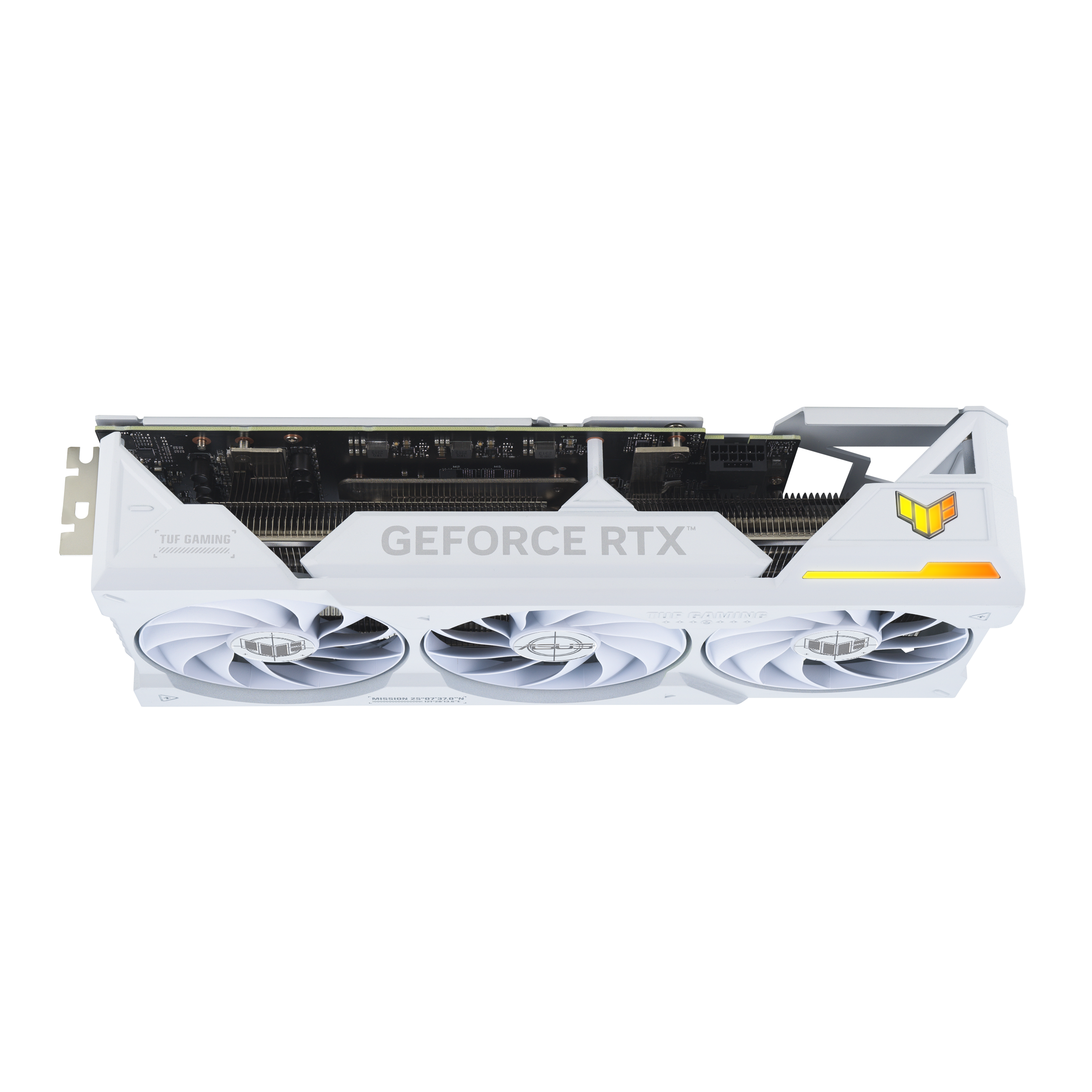 ASUS TUF GeForce RTX 4070Ti Super GAMING OC 16GB Grafikkarte White