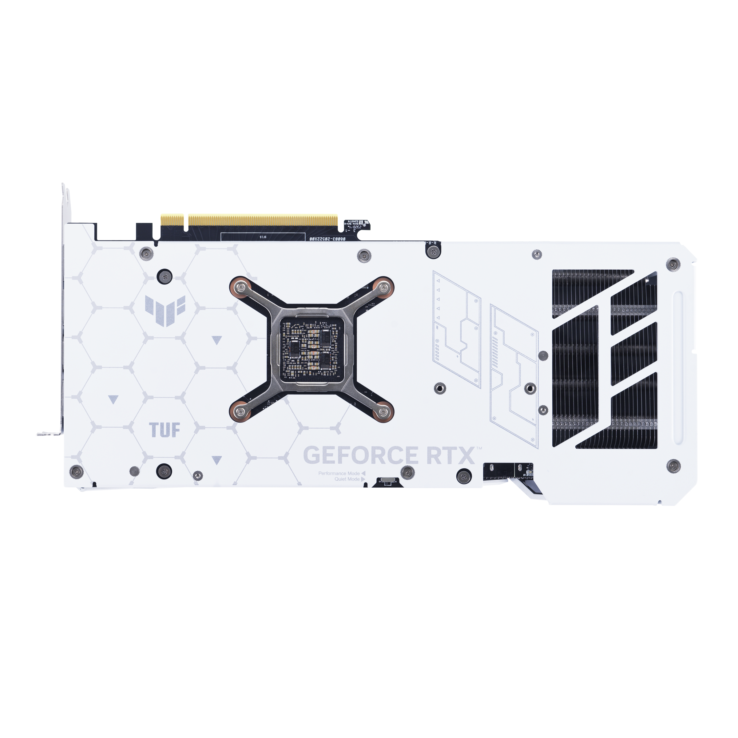 ASUS TUF GeForce RTX 4070Ti Super GAMING OC 16GB Grafikkarte White