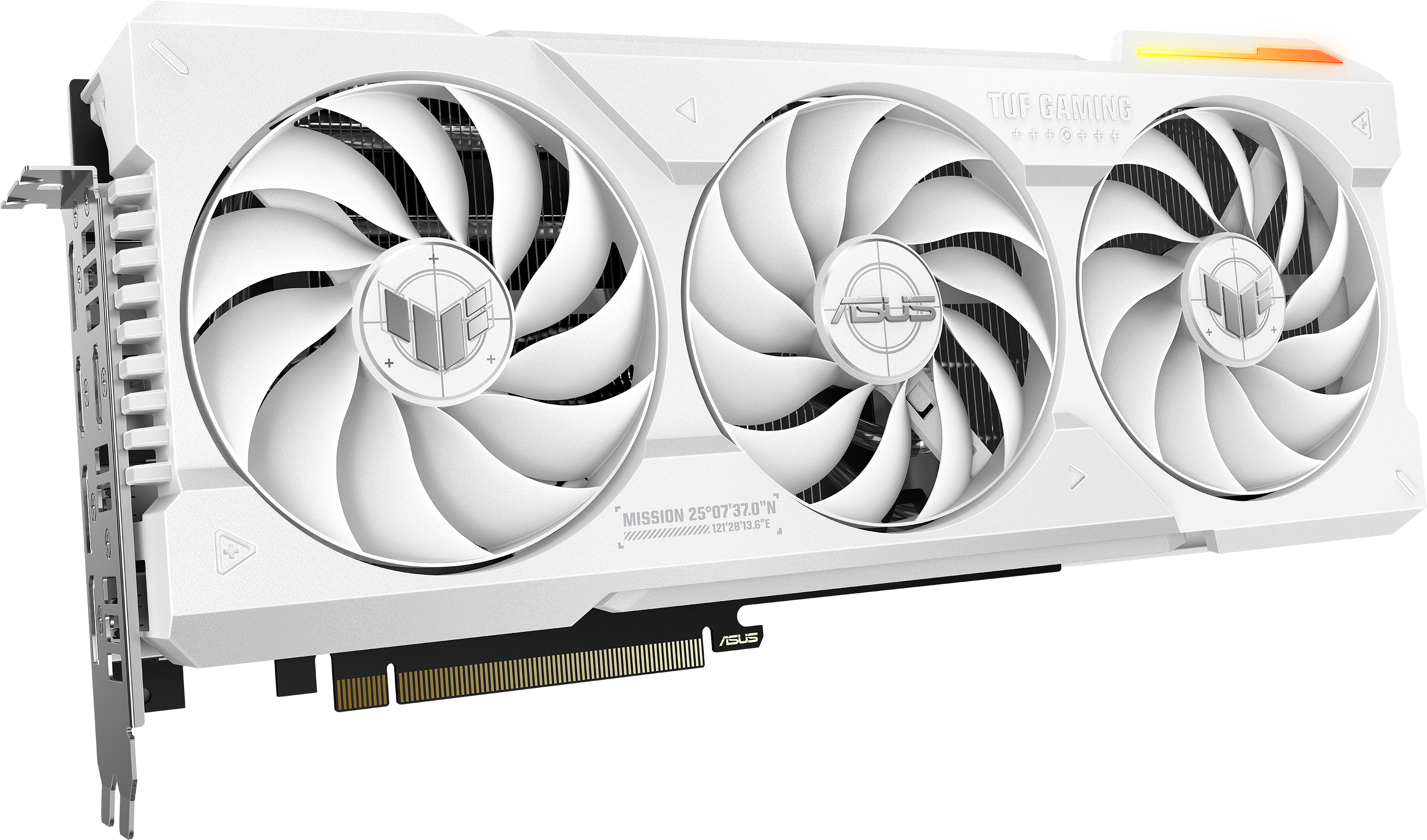 ASUS TUF GeForce RTX 4070Ti Super GAMING OC 16GB Grafikkarte White