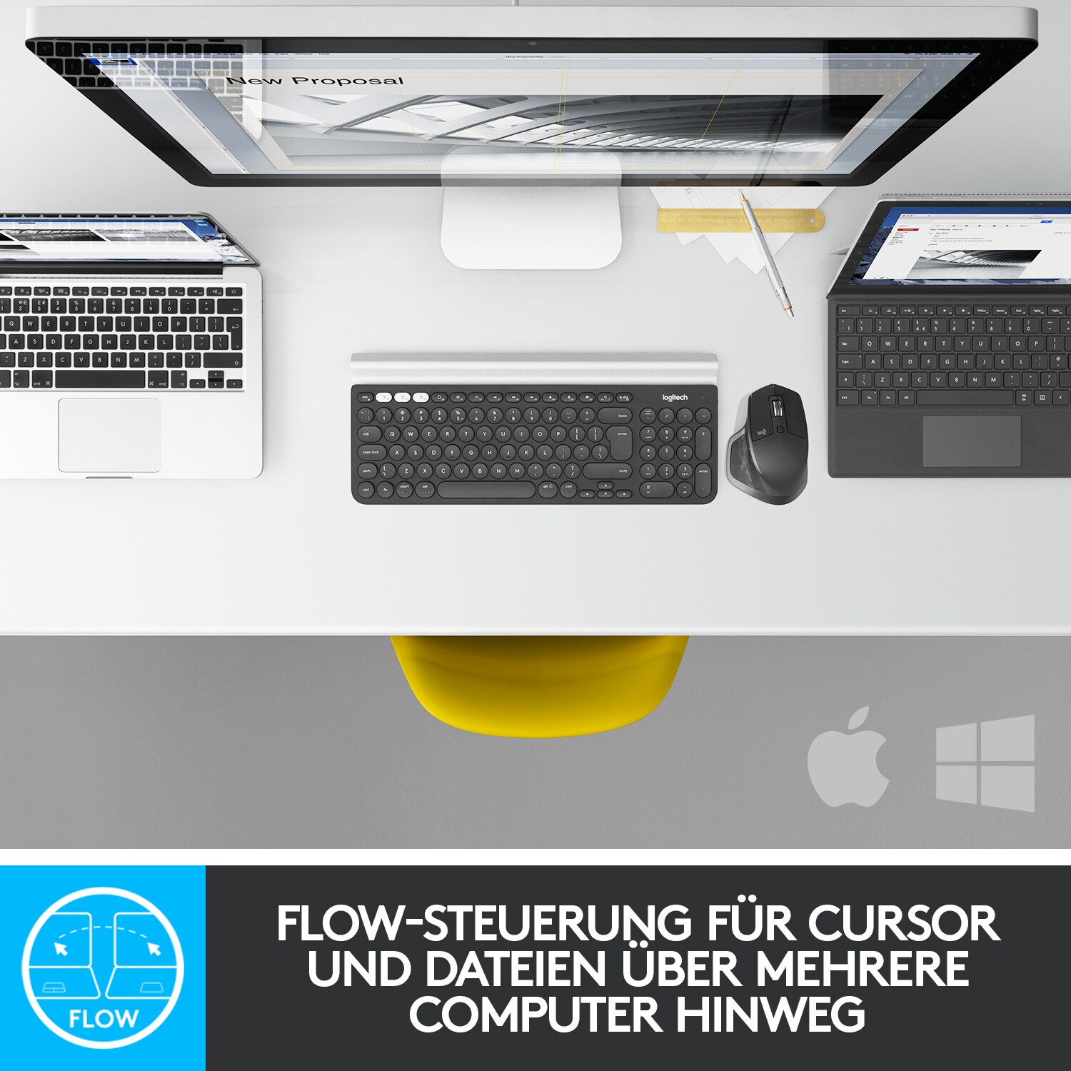 Logitech MX Master 2S Kabellose Maus graphit