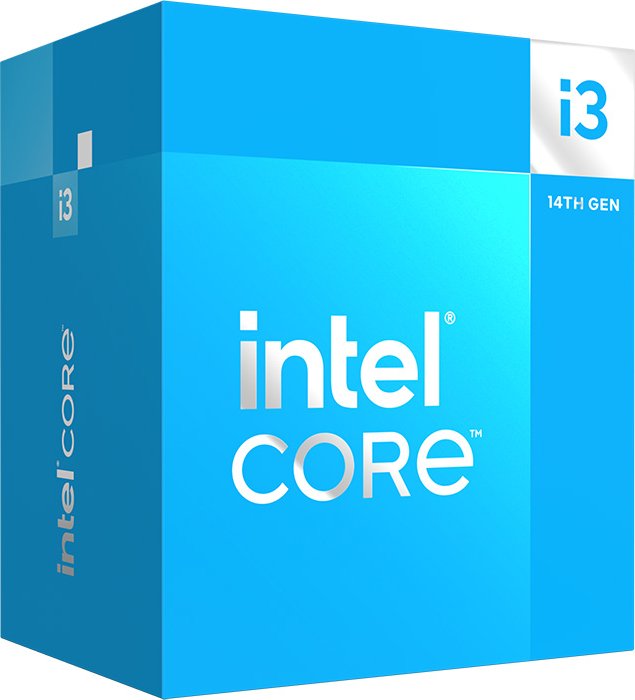 INTEL Core i3-14100 3,5 GHz 4 Kerne 17MB Cache Sockel 1700 (Boxed o. Lüfter)