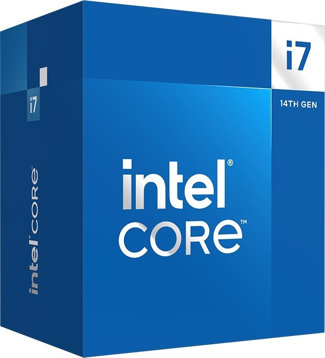 INTEL Core i7-14700 3,4 GHz 8+12 Kerne 33MB Cache Sockel 1700 (Boxed o. Lüfter)