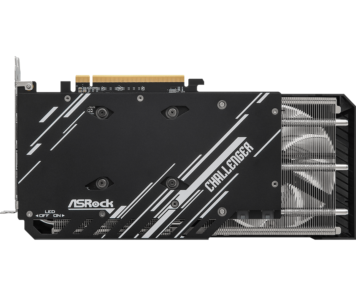 ASROCK Radeon RX 7600 XT Challenger 16GB OC Grafikkarte