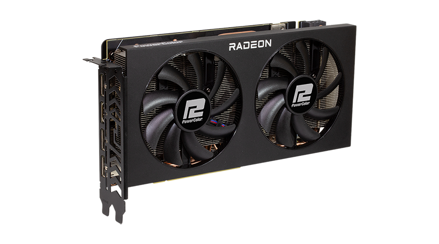 POWERCOLOR Radeon RX 7600 XT Fighter 16GB DDR6 Grafikkarte