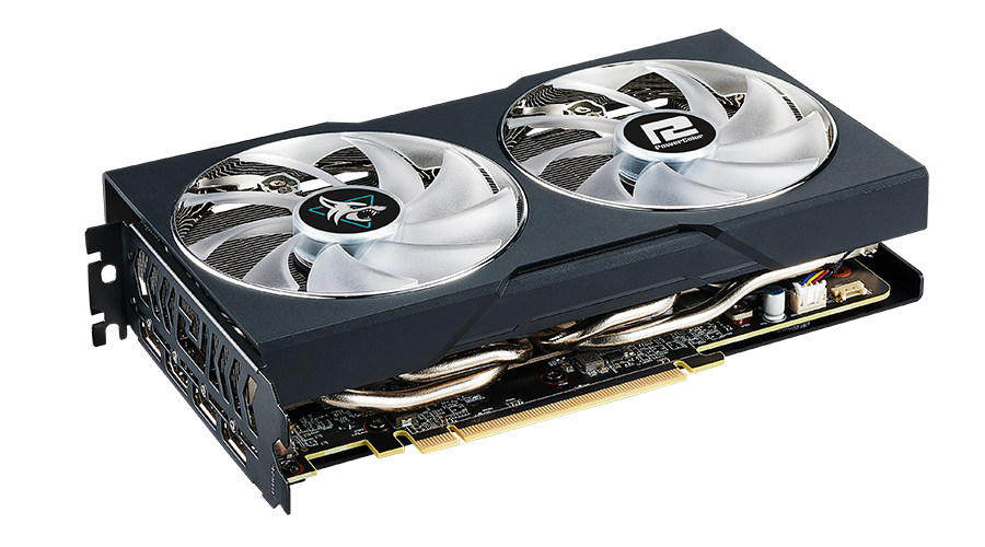 POWERCOLOR Radeon RX 7600 XT Hellhound 16GB DDR6 OC Grafikkarte