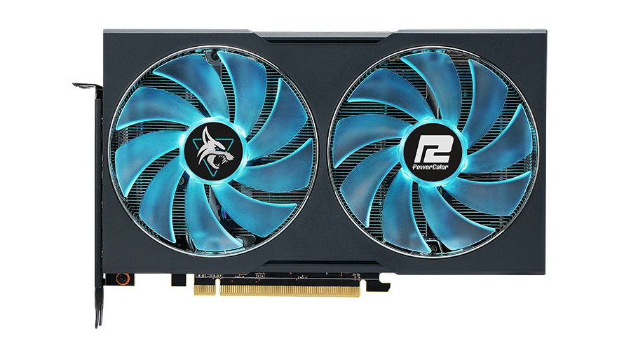 POWERCOLOR Radeon RX 7600 XT Hellhound 16GB DDR6 OC Grafikkarte