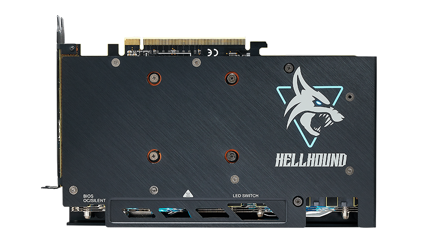 POWERCOLOR Radeon RX 7600 XT Hellhound 16GB DDR6 OC Grafikkarte