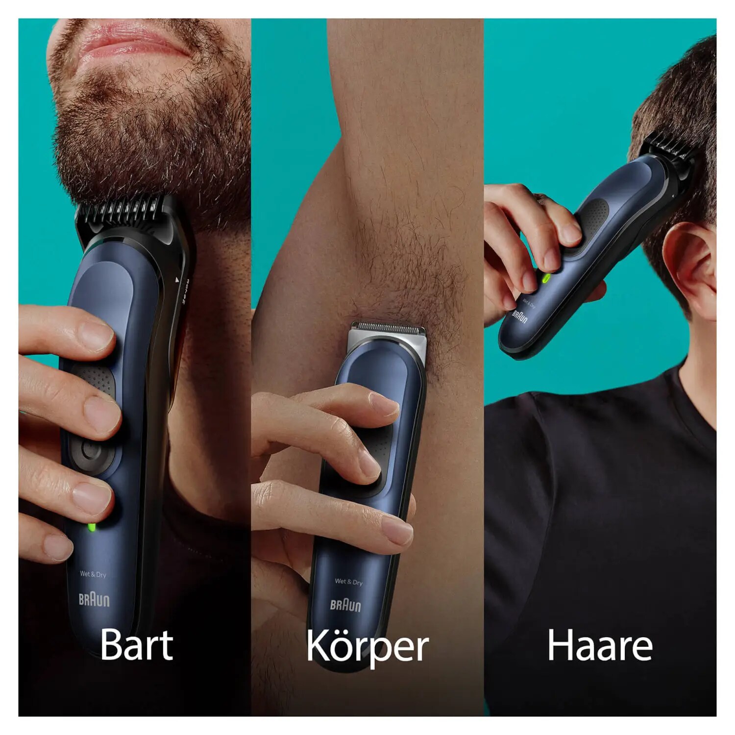 Braun MGK7450 All-In-One 11-in-1 Styling Set - für Bart, Haare und 