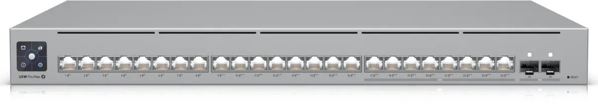 Ubiquiti UniFi Switch USW 24 PoE Metallgehäuse weiß