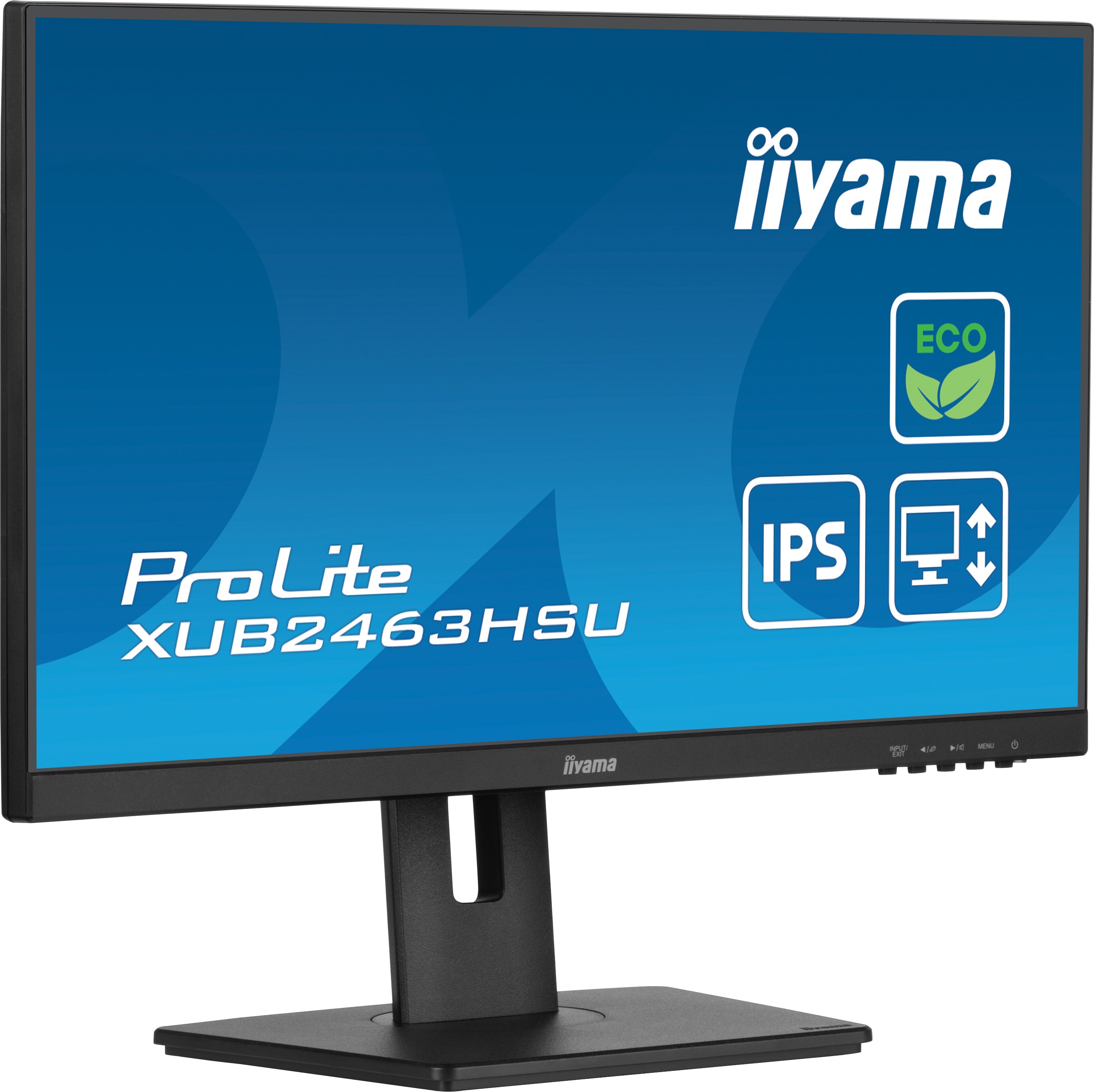 iiyama ProLite XUB2463HSU-B1 60,5cm (23,8") FHD IPS Monitor HDMI/DP/USB 100Hz