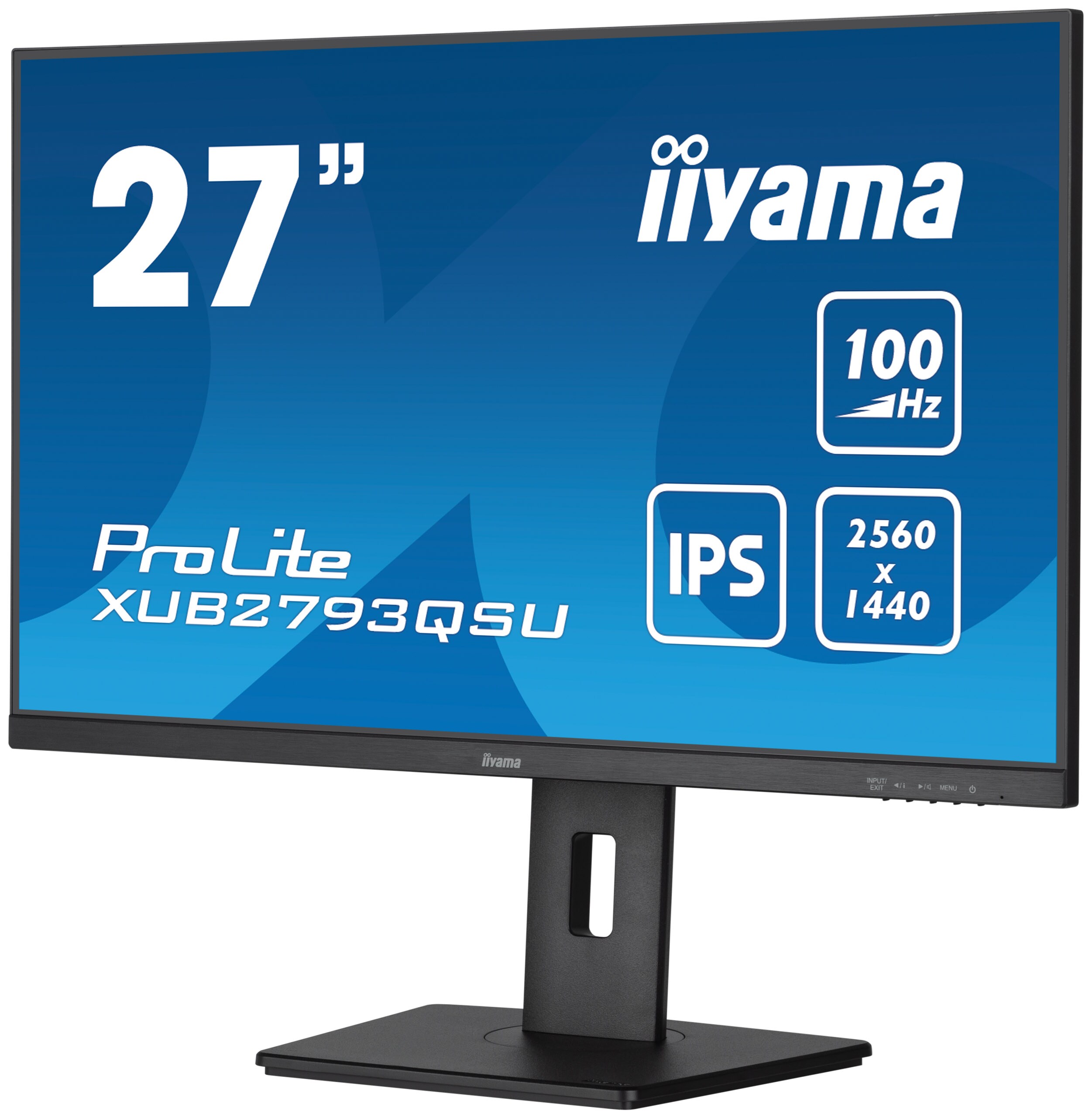 iiyama ProLite XUB2763HSU-B1 68,6cm (27") FHD IPS Monitor HDMI/DP(USB 100Hz