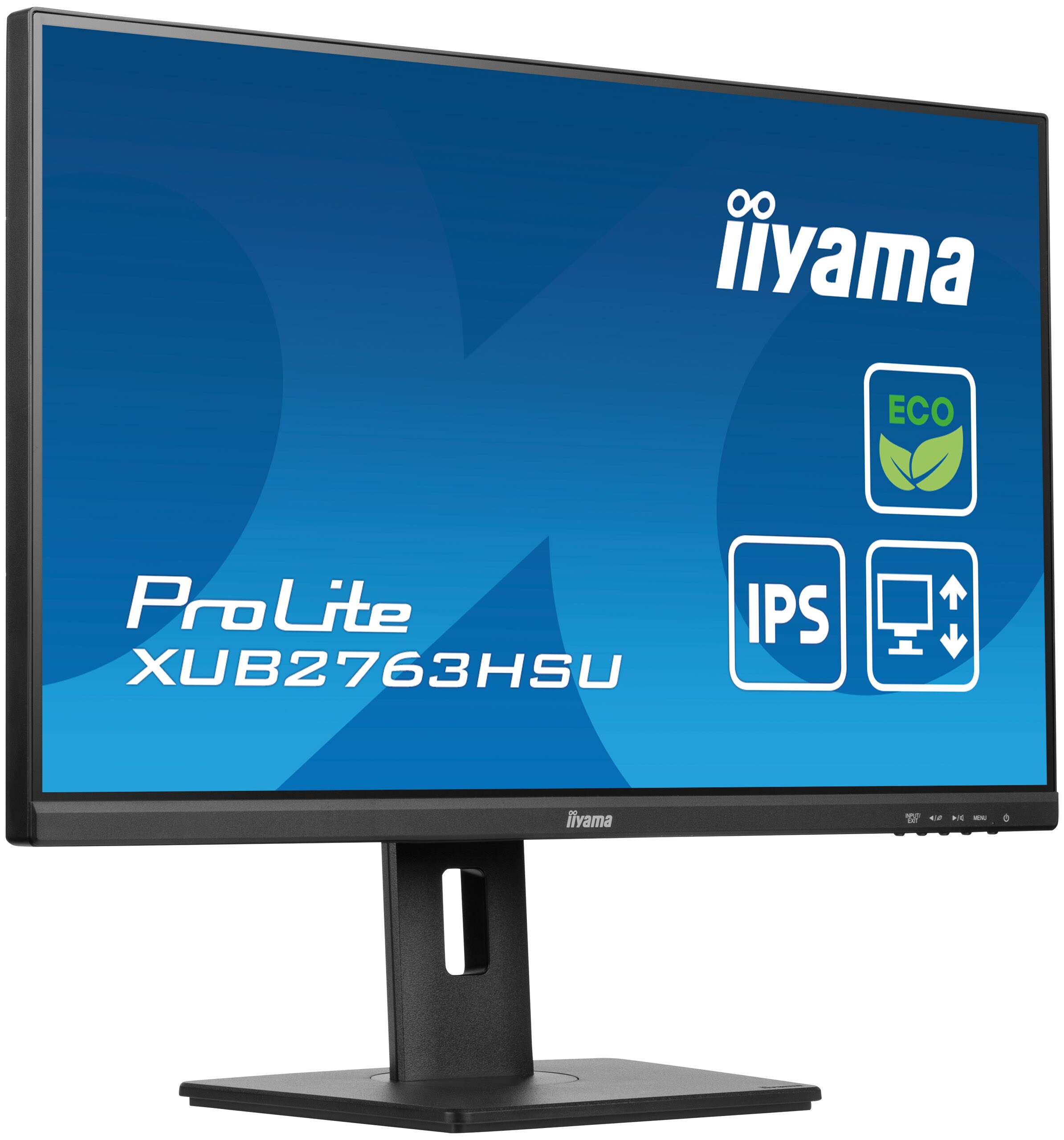 iiyama ProLite XUB2763HSU-B1 68,6cm (27") FHD IPS Monitor HDMI/DP/USB 100Hz