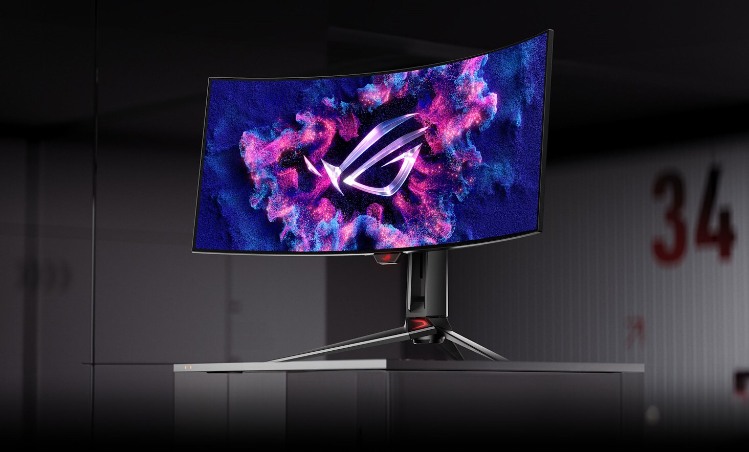 ASUS ROG Swift PG34WCDM 86,4cm(34") UWQHD OLED Monitor Curved 16:9 HDMI/DP 240Hz