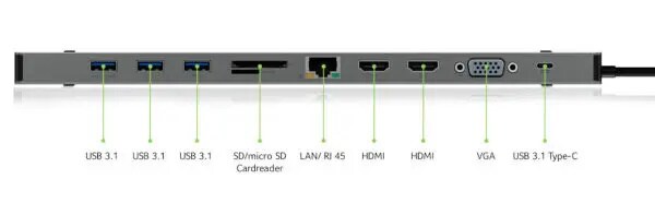 Acer USB-C Dock ACG-DCK-C-1