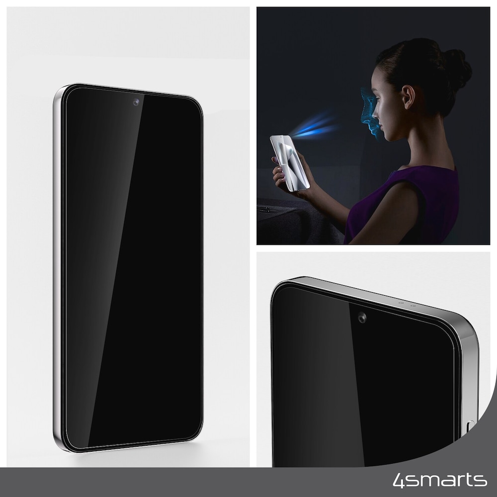 4smarts Second Glass für Samsung Galaxy S24, transparent
