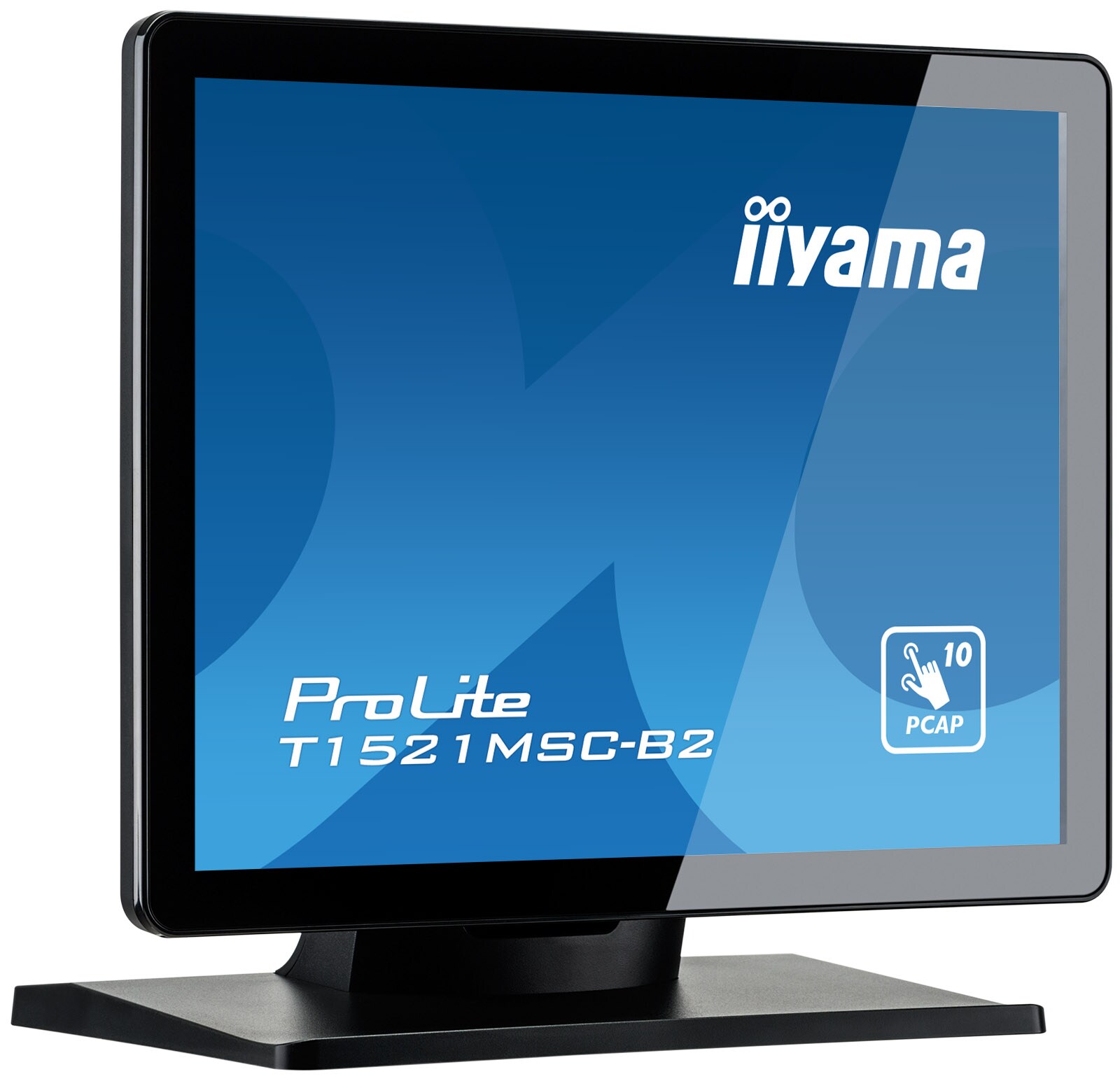 iiyama ProLite T1521MSC-B2 38cm (15") 10-Punkt Multitouch-Monitor TN VGA/DP/HDMI