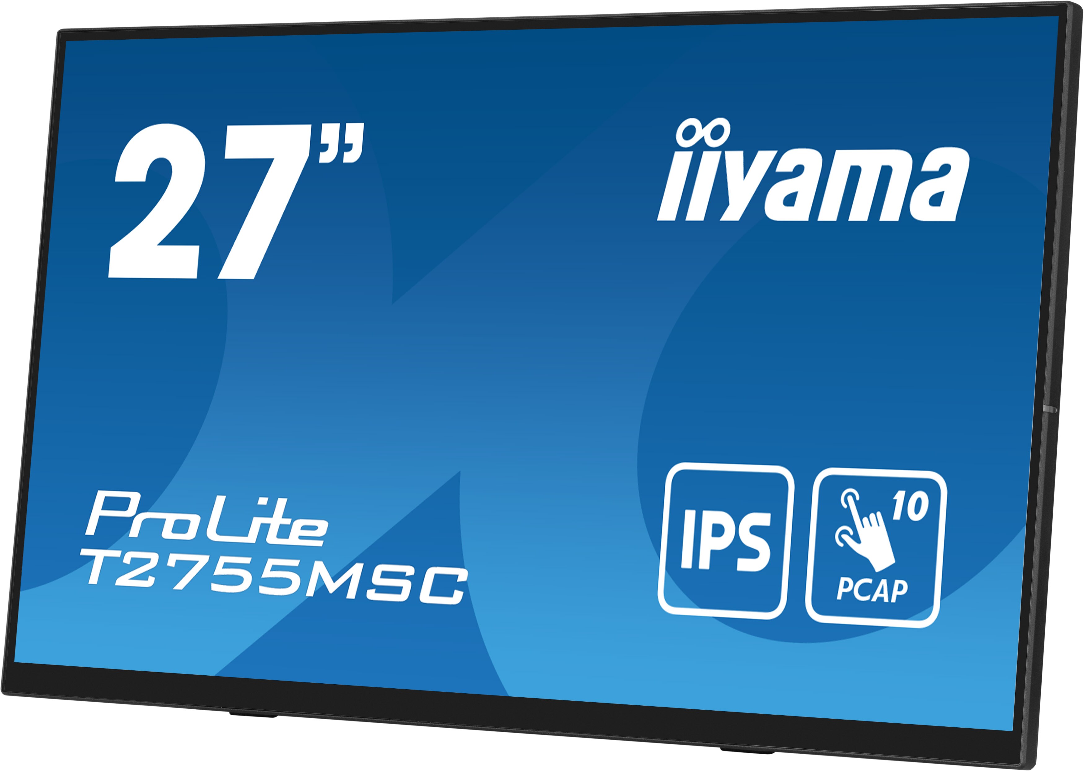 iiyama ProLite T2755MSC-B1 68,6cm (27") FHD IPS Multi-Touch Monitor HDMI/DP/USB