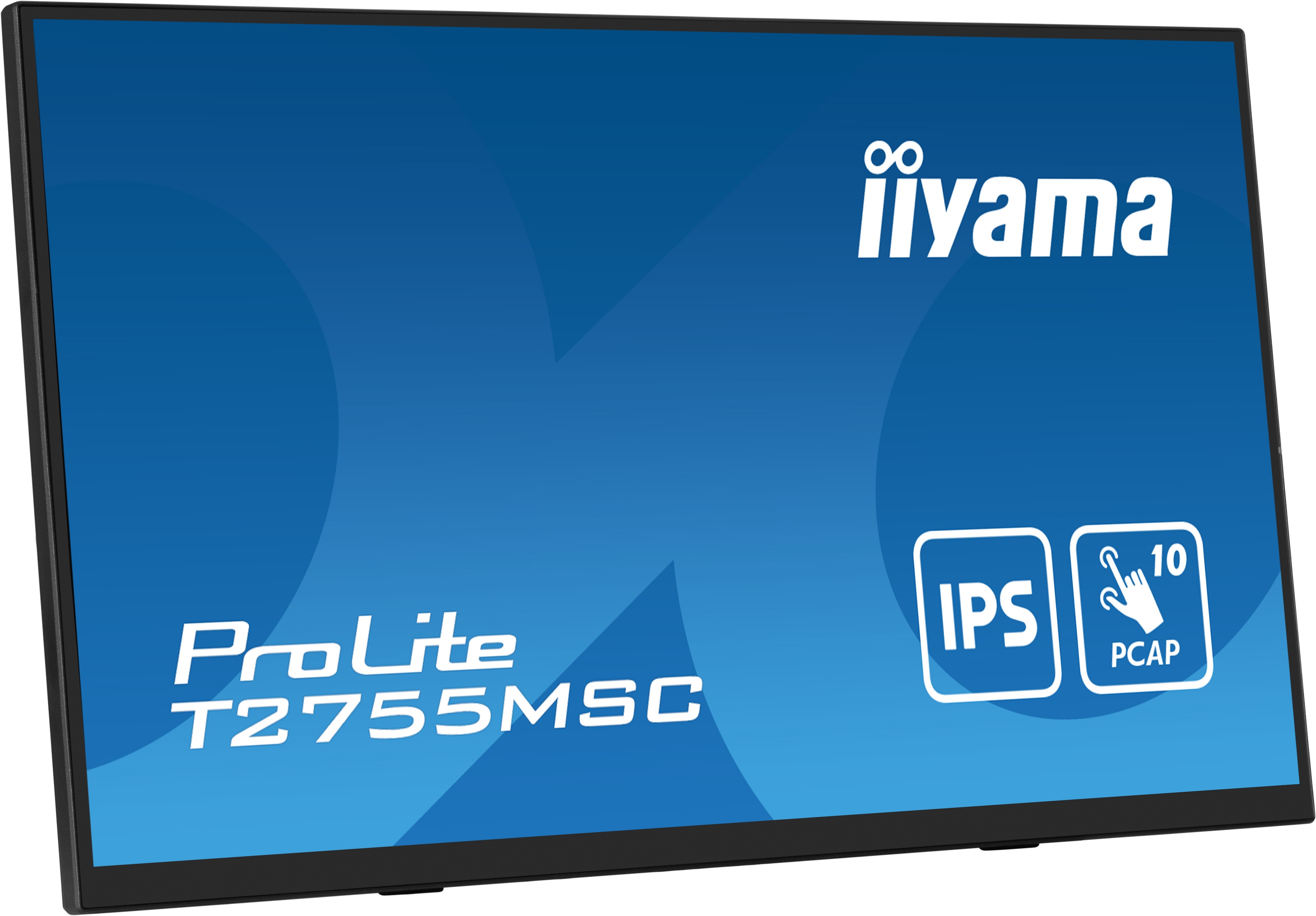 iiyama ProLite T2755MSC-B1 68,6cm (27") FHD IPS Multi-Touch Monitor HDMI/DP/USB