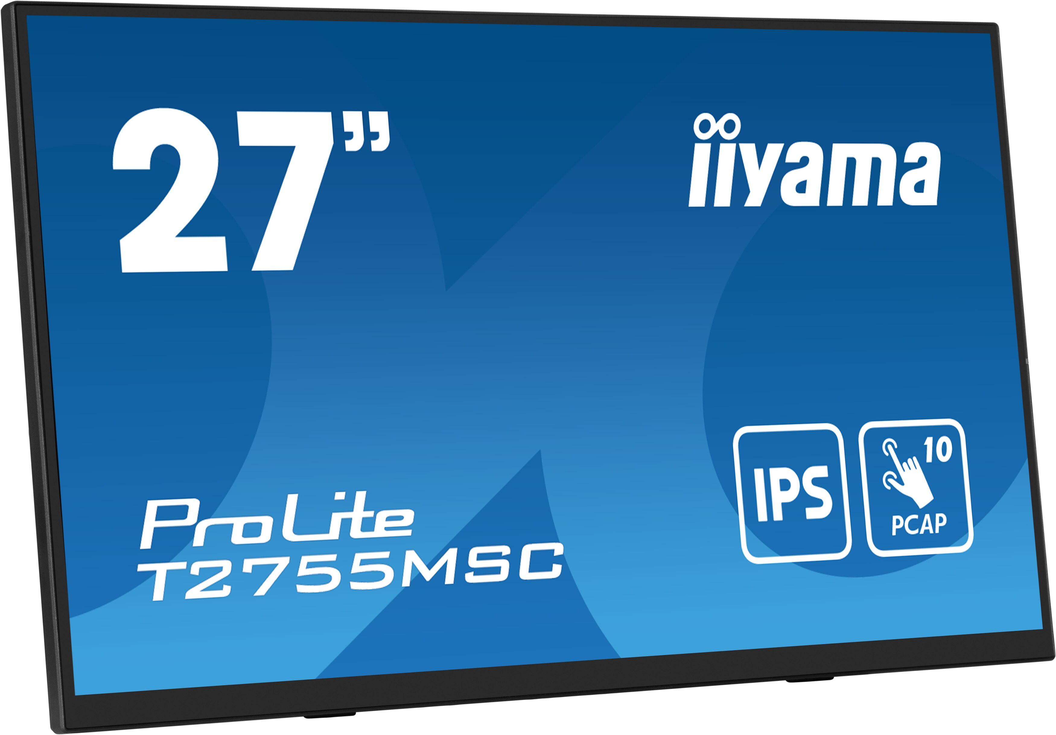 iiyama ProLite T2755MSC-B1 68,6cm (27") FHD IPS Multi-Touch Monitor HDMI/DP/USB