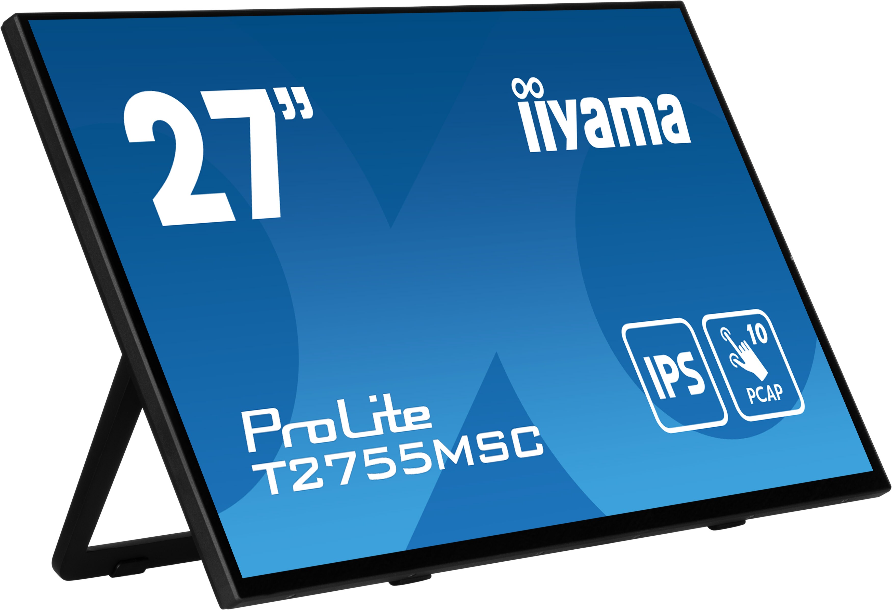 iiyama ProLite T2755MSC-B1 68,6cm (27") FHD IPS Multi-Touch Monitor HDMI/DP/USB