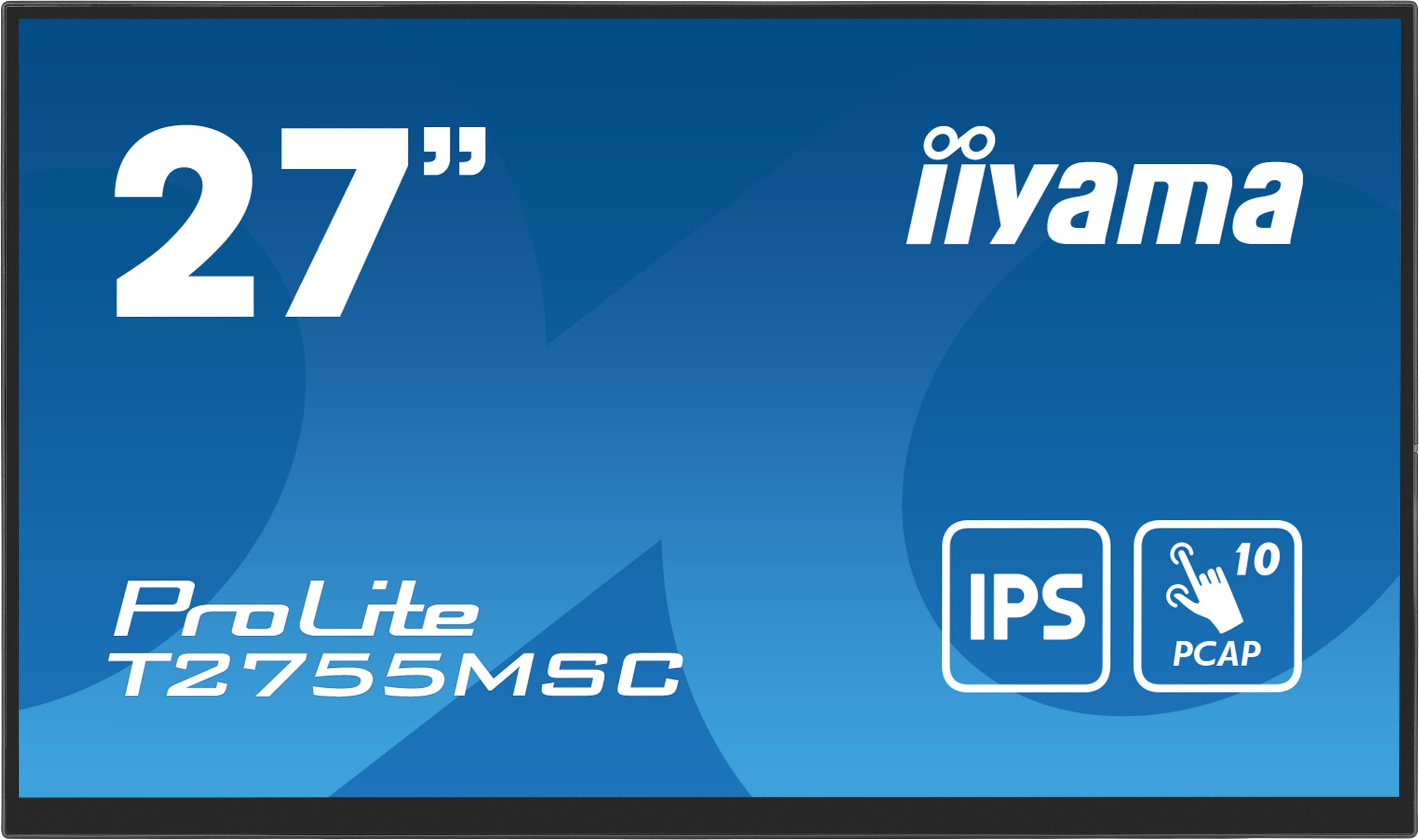 iiyama ProLite T2755MSC-B1 68,6cm (27") FHD IPS Multi-Touch Monitor HDMI/DP/USB