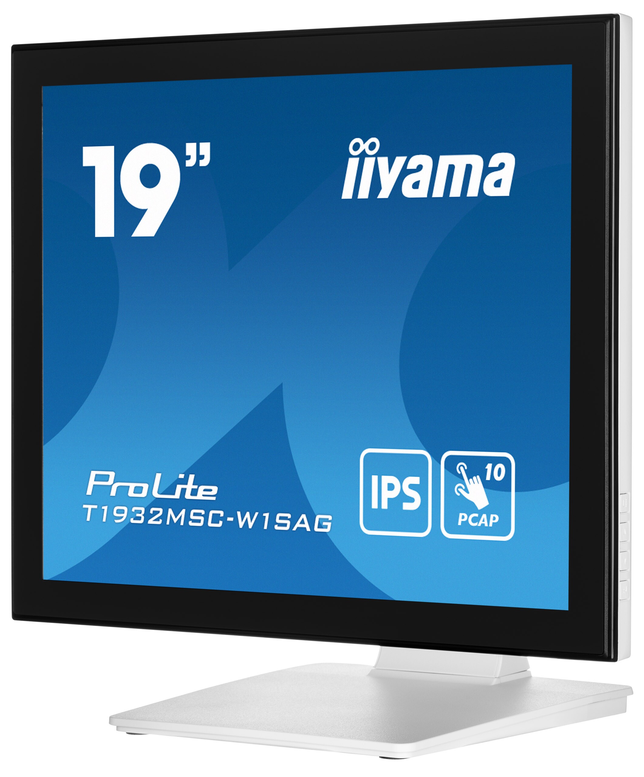 iiyama ProLite T1932MSC-W1SAG 48cm (19") 10-Punkt Multitouch-Monitor SXGA IPS DP