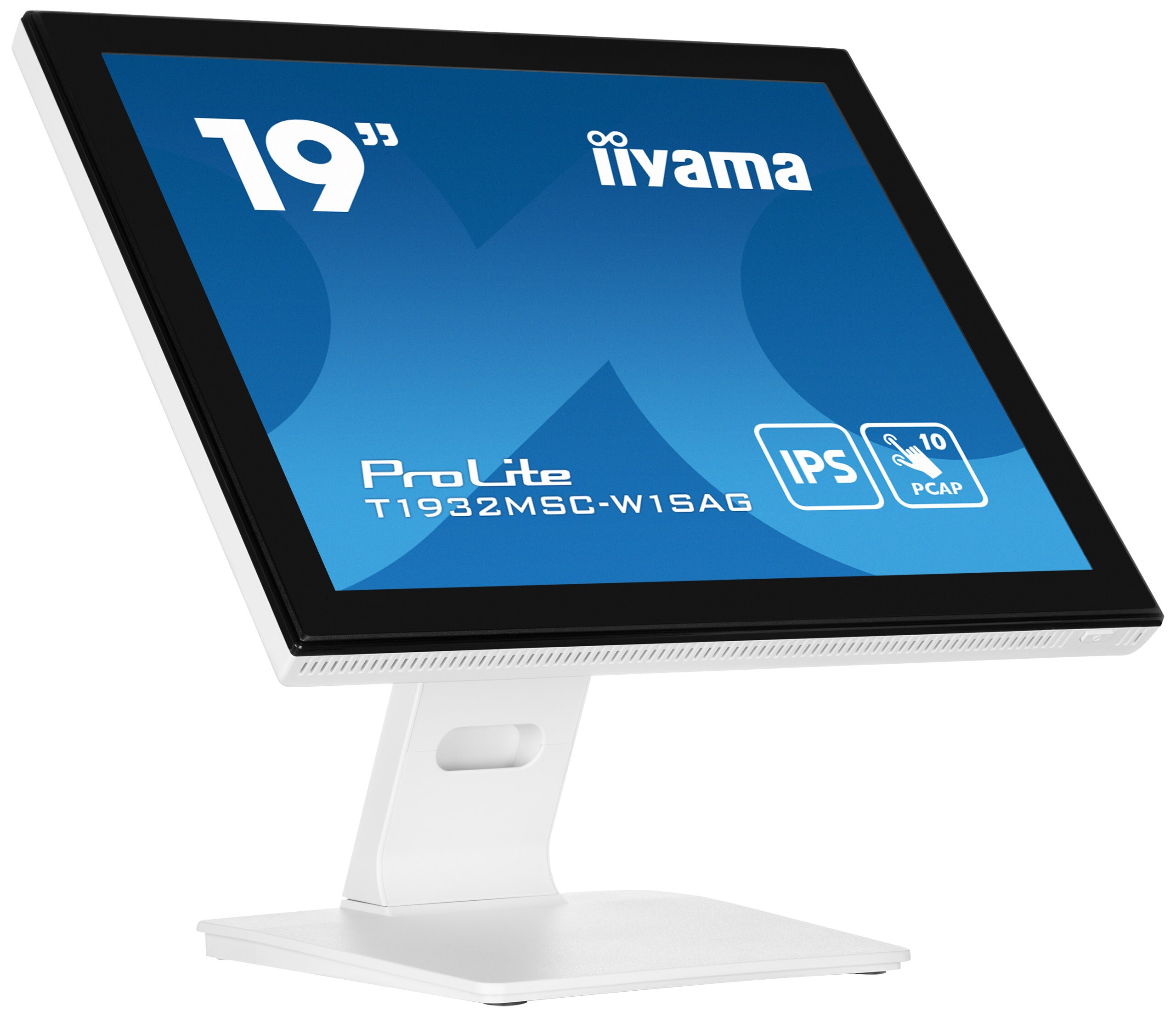 iiyama ProLite T1932MSC-W1SAG 48cm (19") 10-Punkt Multitouch-Monitor SXGA IPS DP