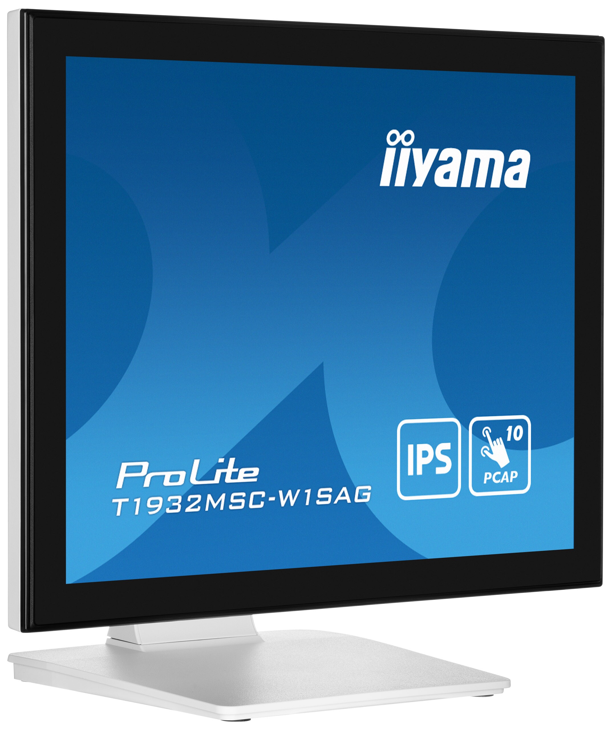 iiyama ProLite T1932MSC-W1SAG 48cm (19") 10-Punkt Multitouch-Monitor SXGA IPS DP