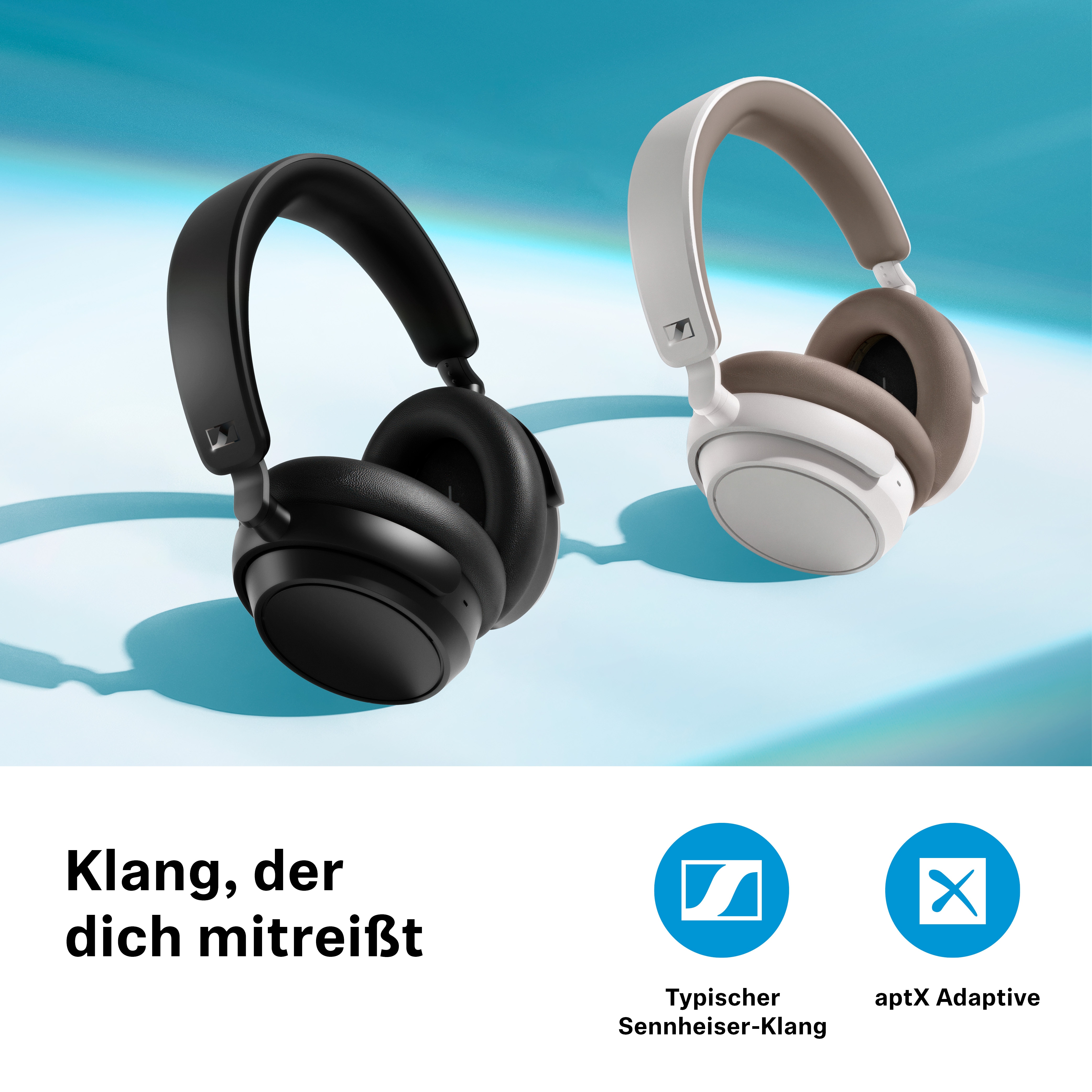 Sennheiser ACCENTUM Plus Wireless Over-Ear-Kopfhörer weiß