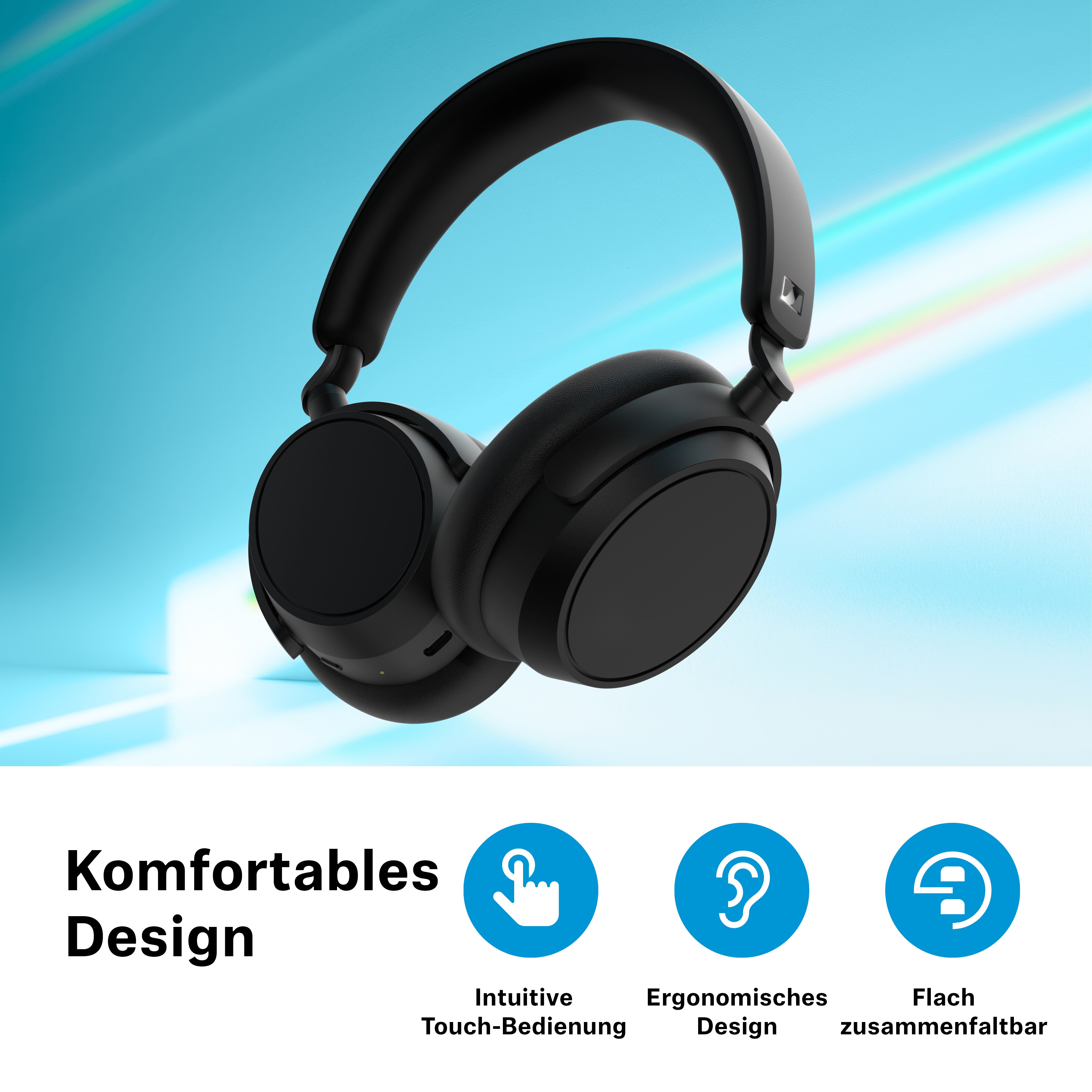 Sennheiser ACCENTUM Plus Wireless Over-Ear-Kopfhörer weiß