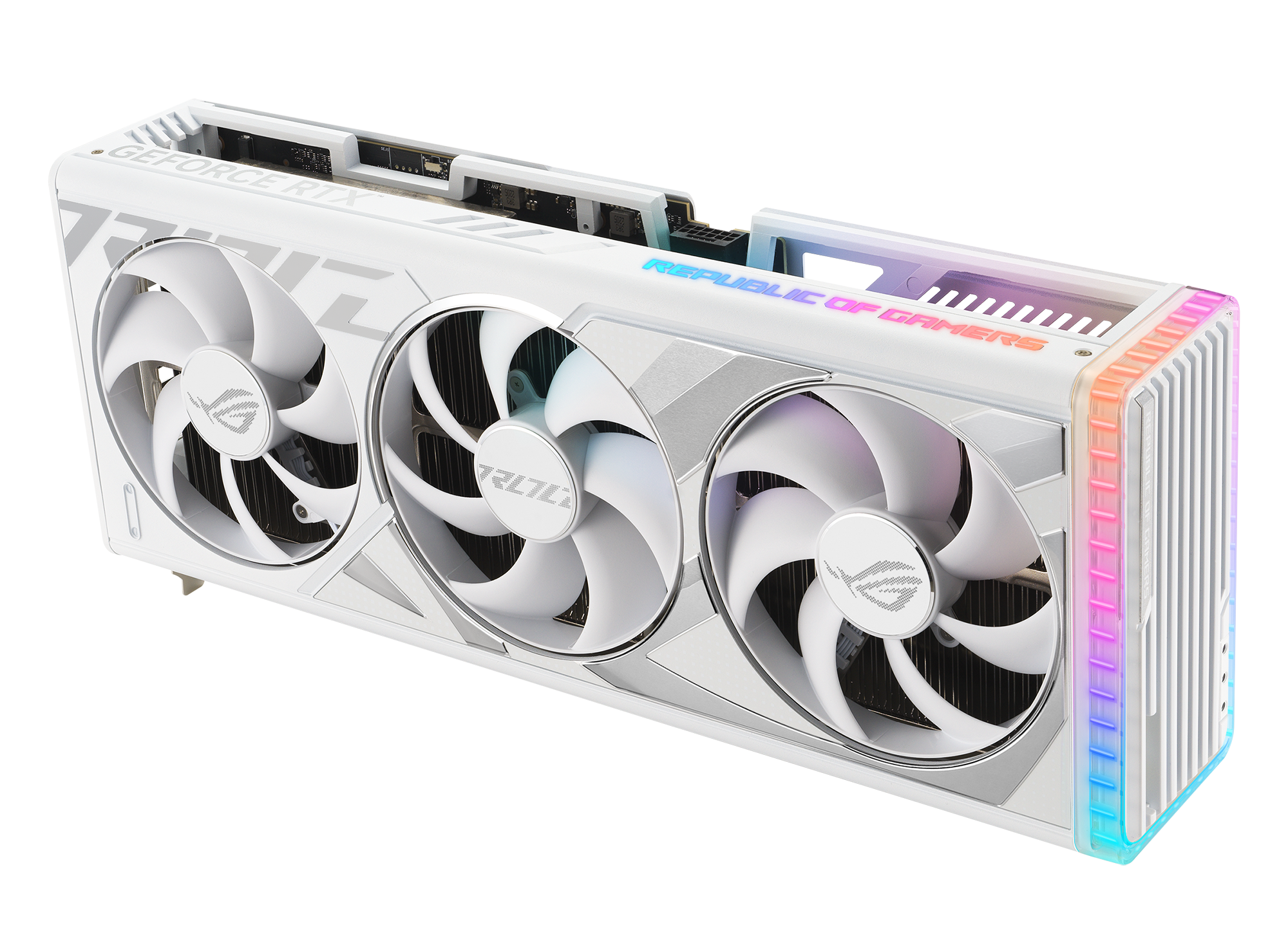 ASUS ROG-STRIX GeForce RTX4080 Super OC 16GB GAMING White Edition Grafikkarte