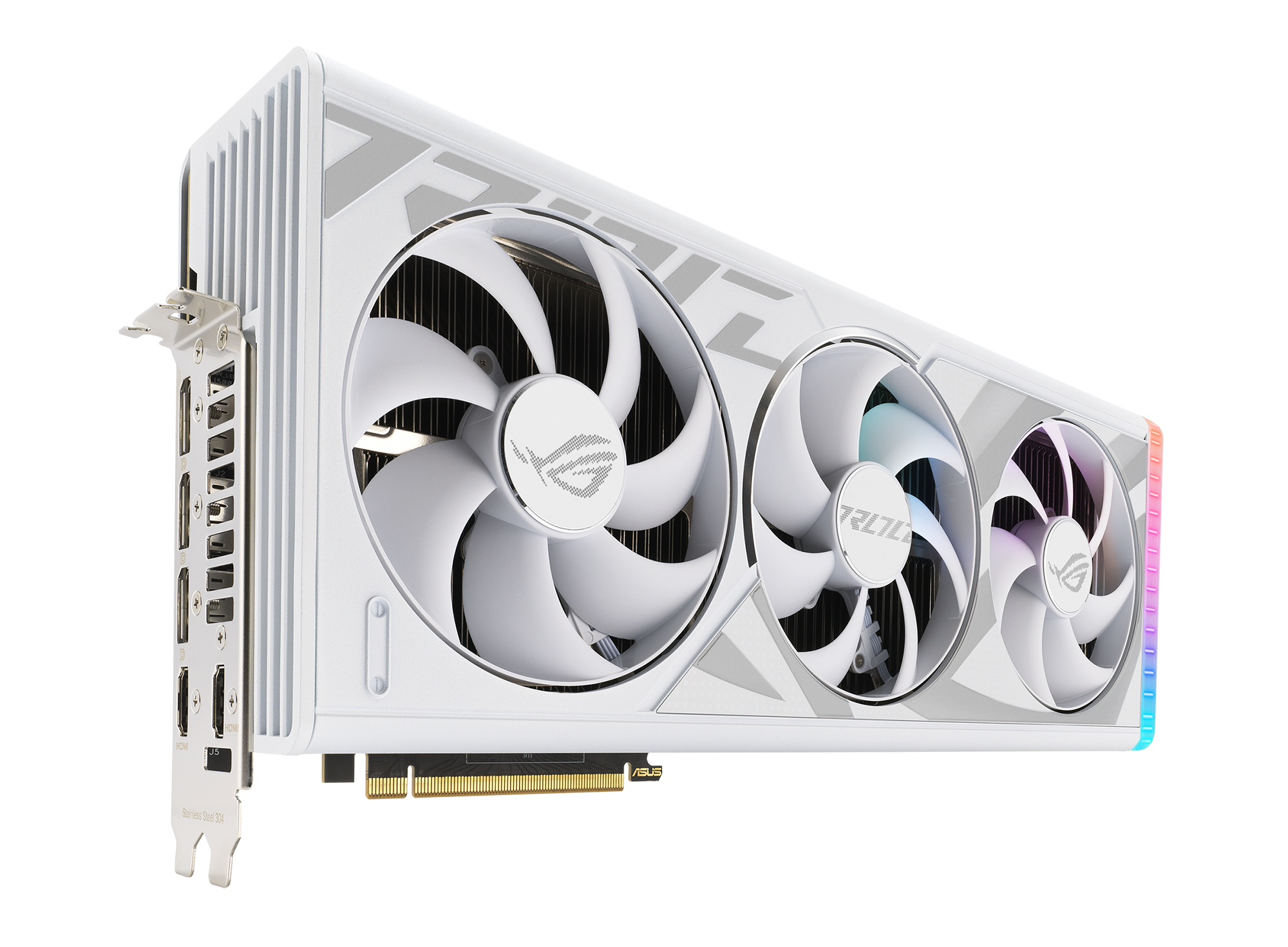 ASUS ROG-STRIX GeForce RTX4080 Super OC 16GB GAMING White Edition Grafikkarte