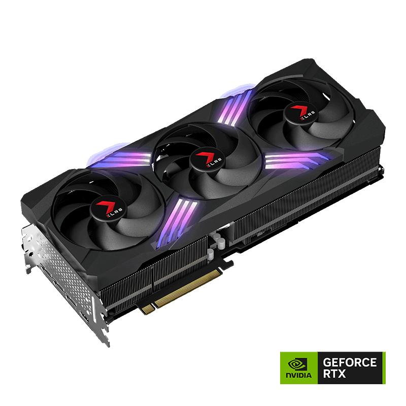 PNY GeForce RTX 4080 SUPER XLR8 Gaming Verto 16GB GDDR6X OC Grafikkarte HDMI/3DP