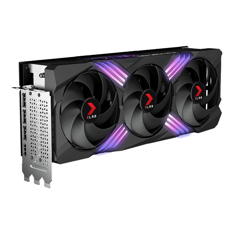 PNY GeForce RTX 4080 SUPER XLR8 Gaming Verto 16GB GDDR6X OC Grafikkarte HDMI/3DP